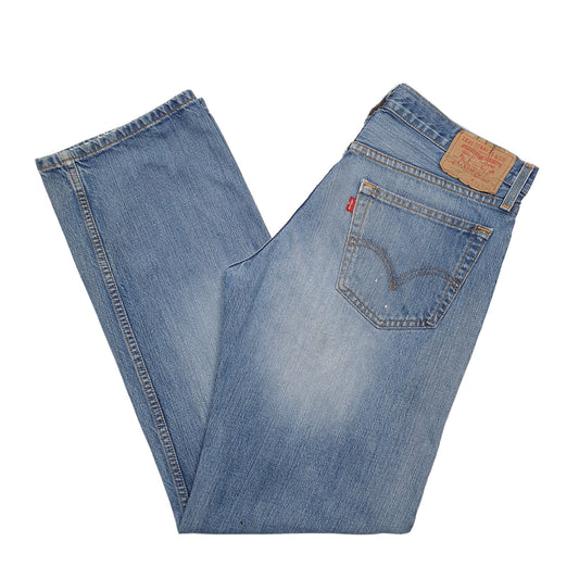 Mens Blue Levis 529 JeansW34 L34
