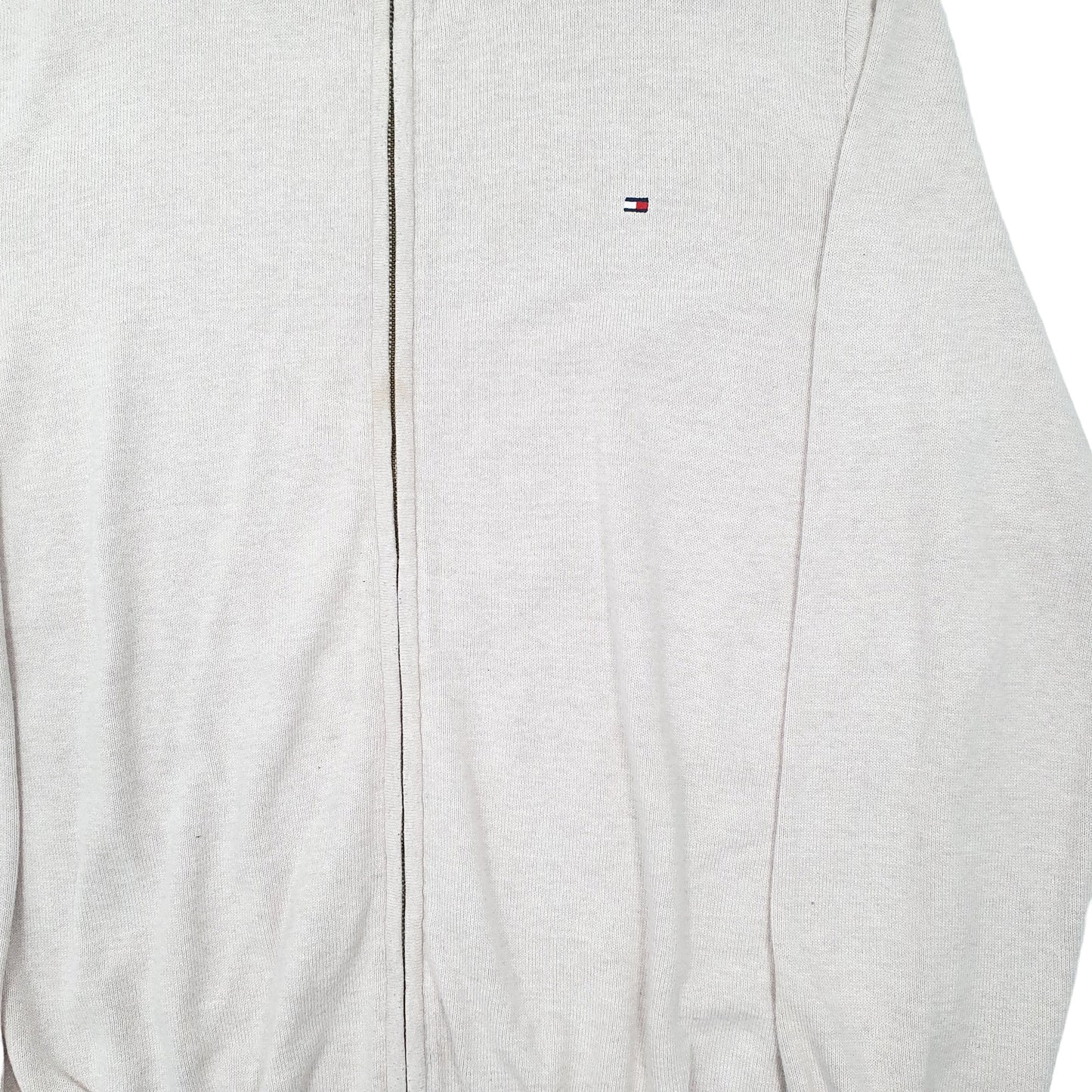 Mens Pink Tommy Hilfiger Cardigan Full Zip Jumper