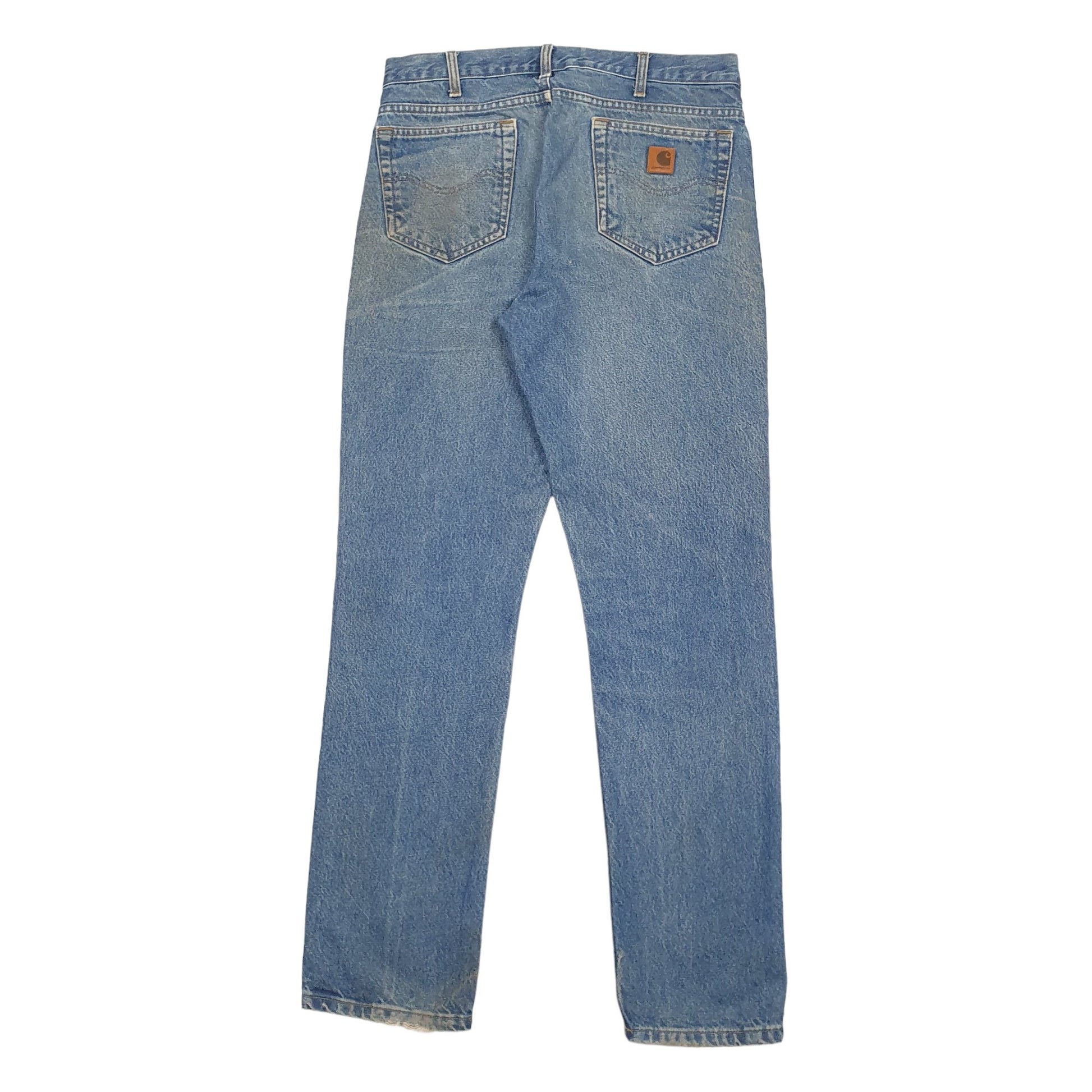 Mens Blue Carhartt B18 Casual JeansW33 L34