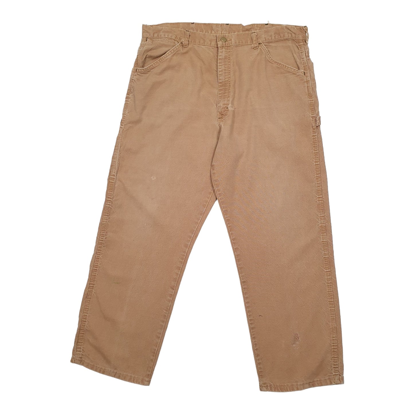 Mens Tan Bulwark  Carpenter Trousers