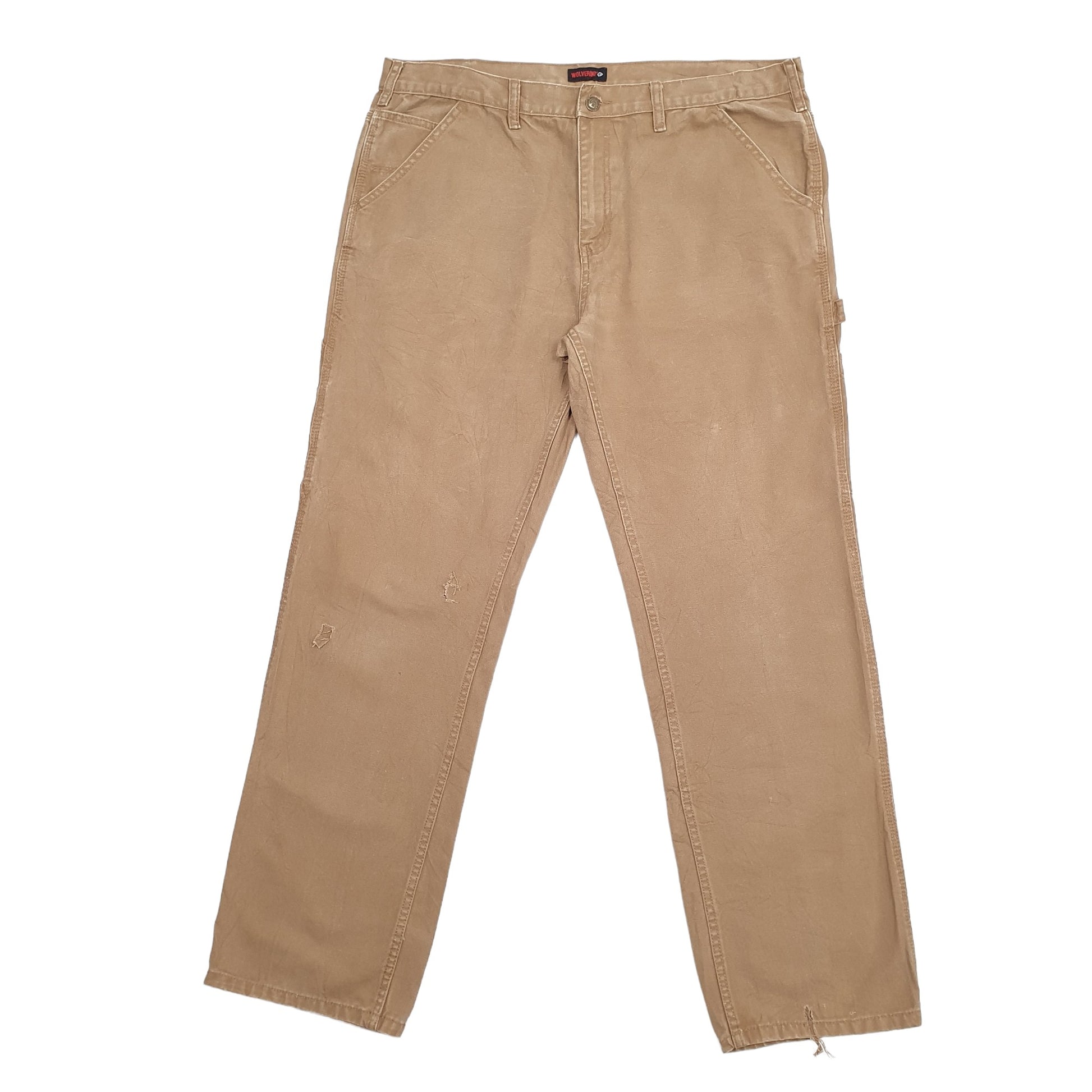 Mens Brown Wolverine  Carpenter Trousers