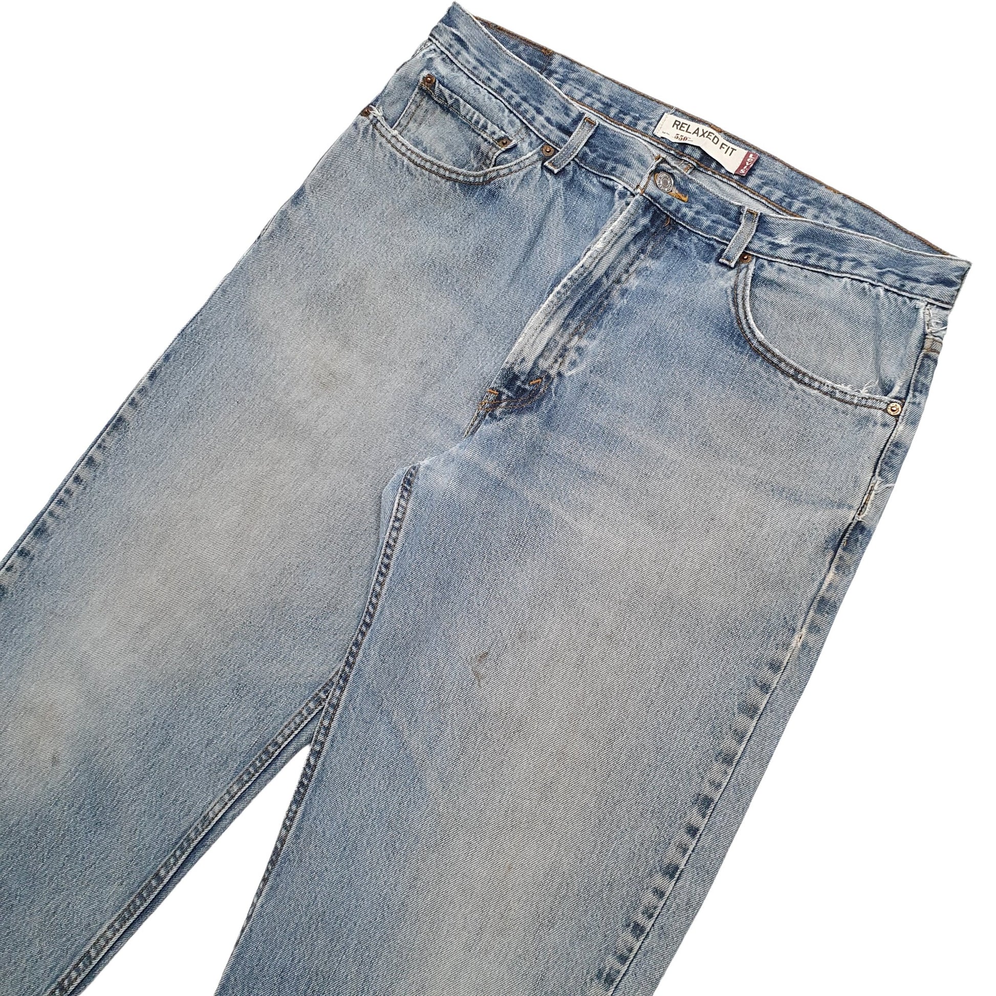 Mens Blue Levis  550 JeansW38 L32