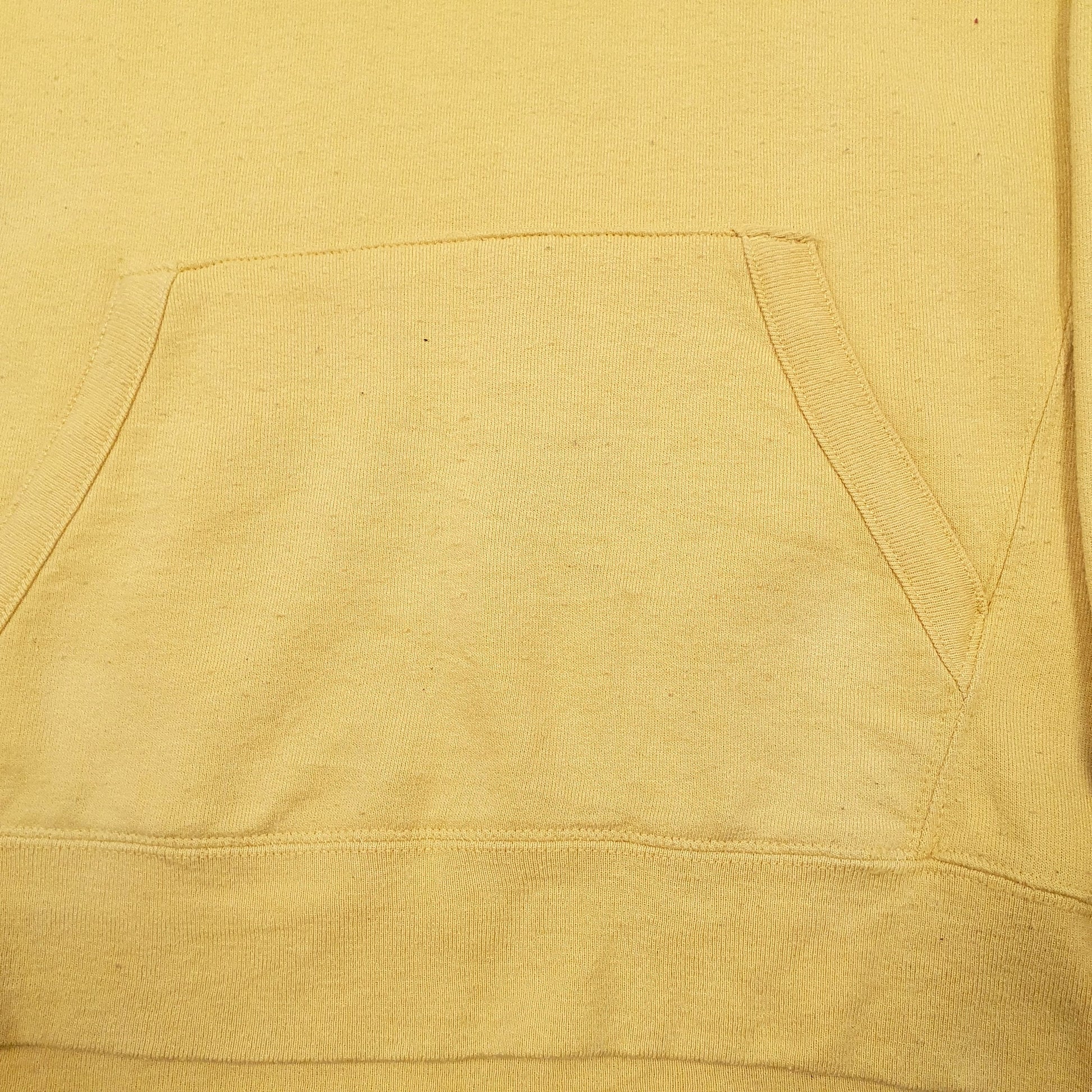 Mens Yellow Champion  Hoodie Jumper