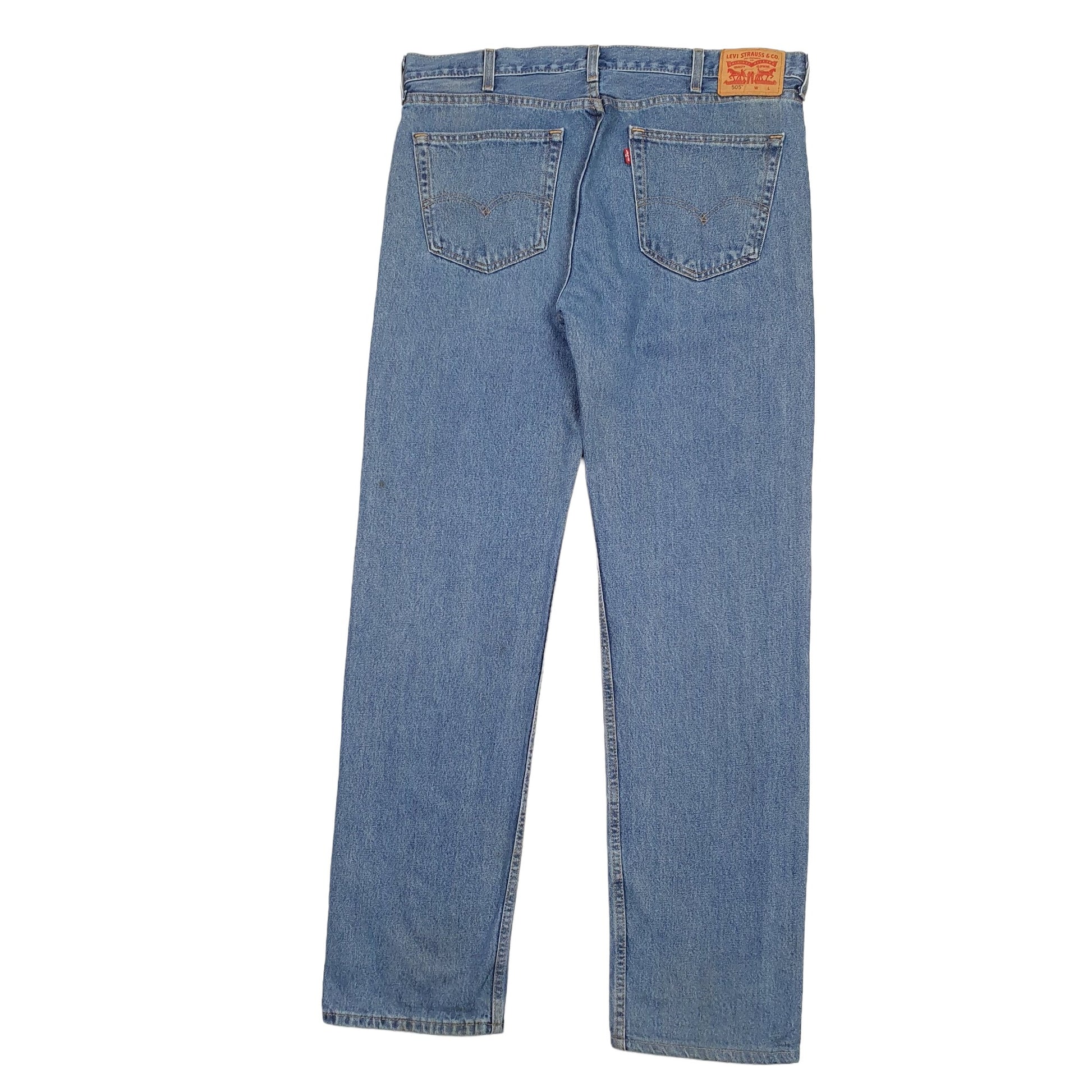Mens Blue Levis  505 JeansW40 L36