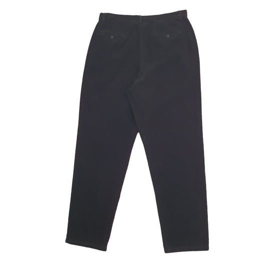 Womens Black Eddie Bauer  Corduroy Trousers