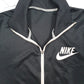 Mens Black Nike  Full Zip Jumper