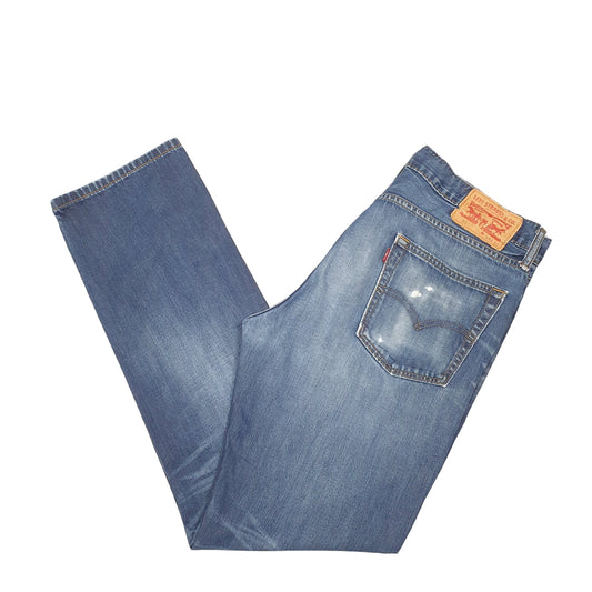 Mens Blue Levis 513 JeansW34 L32