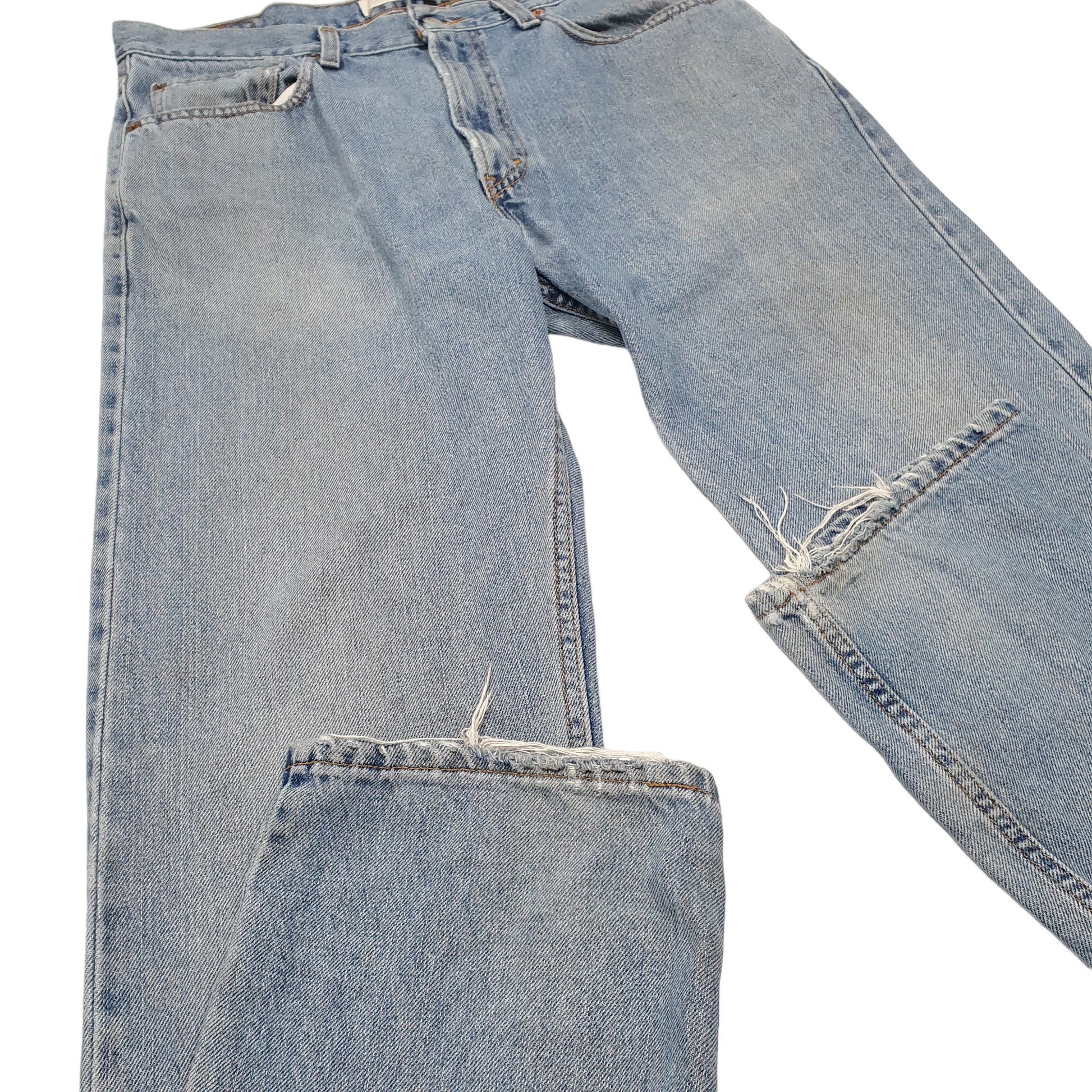Mens Blue Levis  505 JeansW34 L34