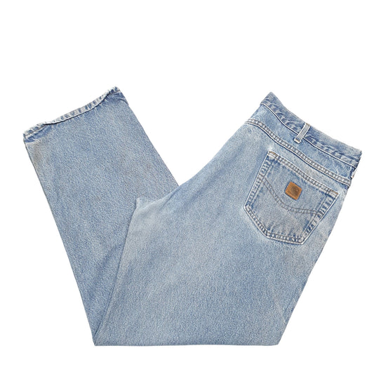 Mens Blue Carhartt  B167 JeansW40 L32