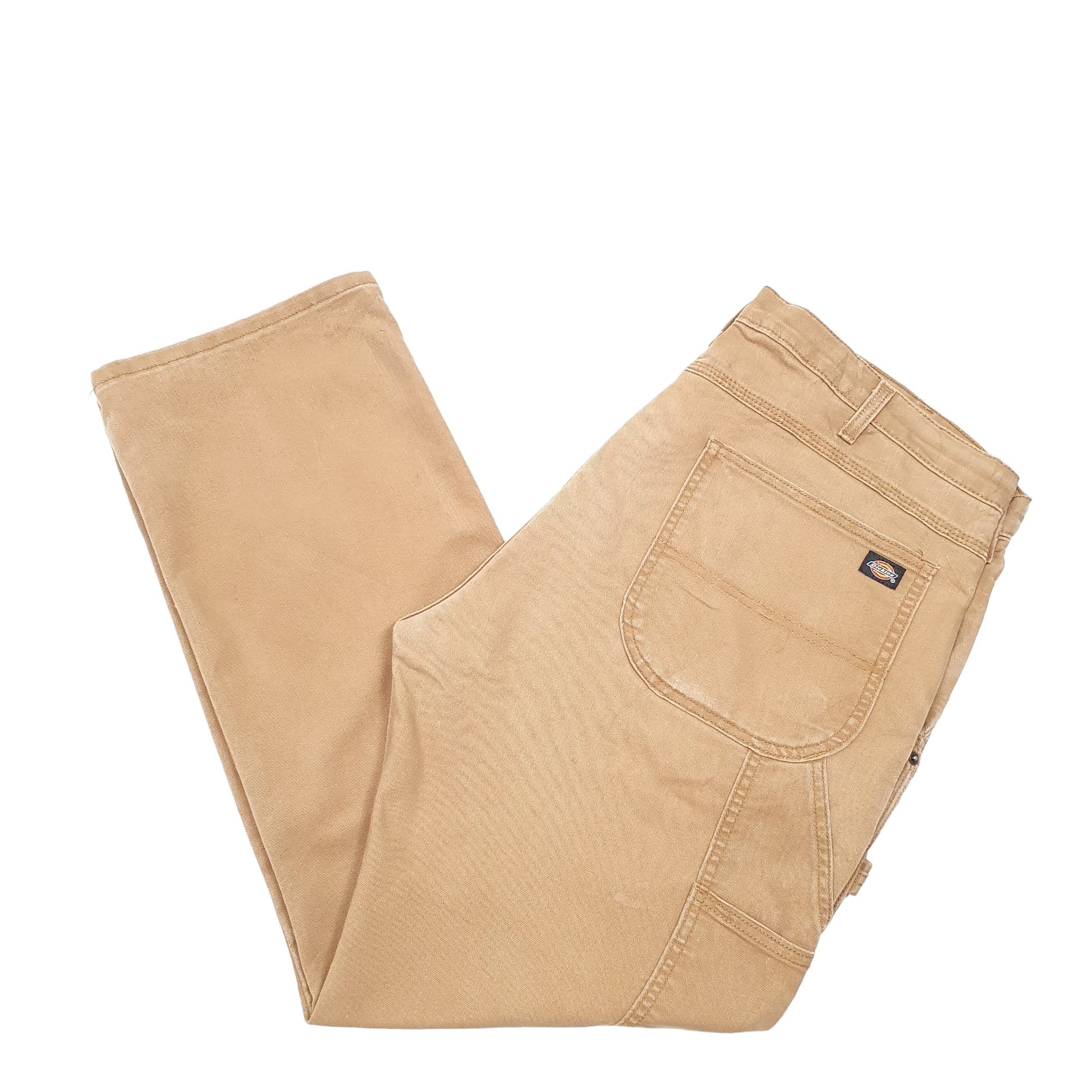 Mens Tan Dickies Flex Carpenter Trousers