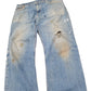 Mens Blue Carhartt Stretch Casual JeansW38 L30