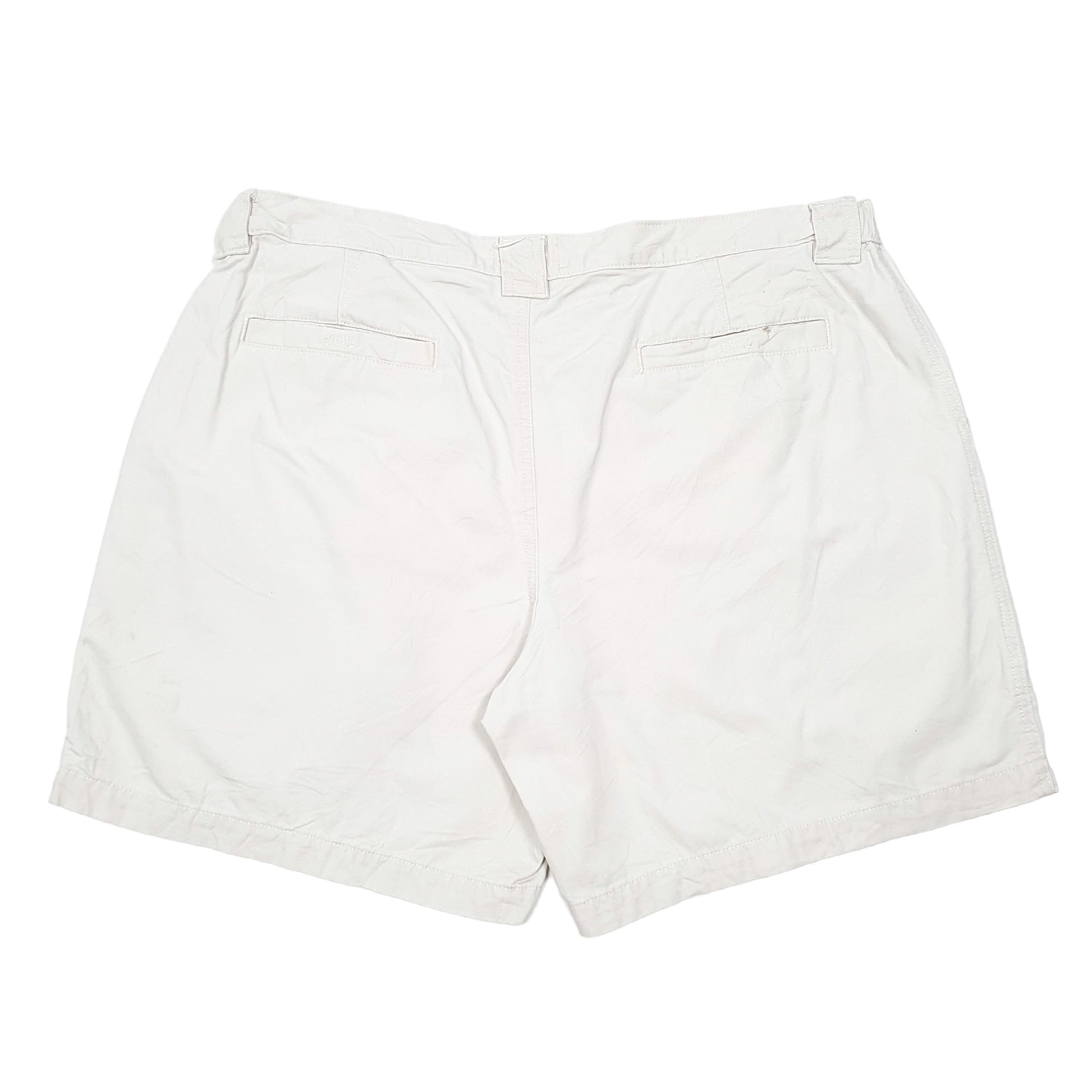 Mens Cream Savane Utility Safari Jungle Elasticated Cargo Shorts