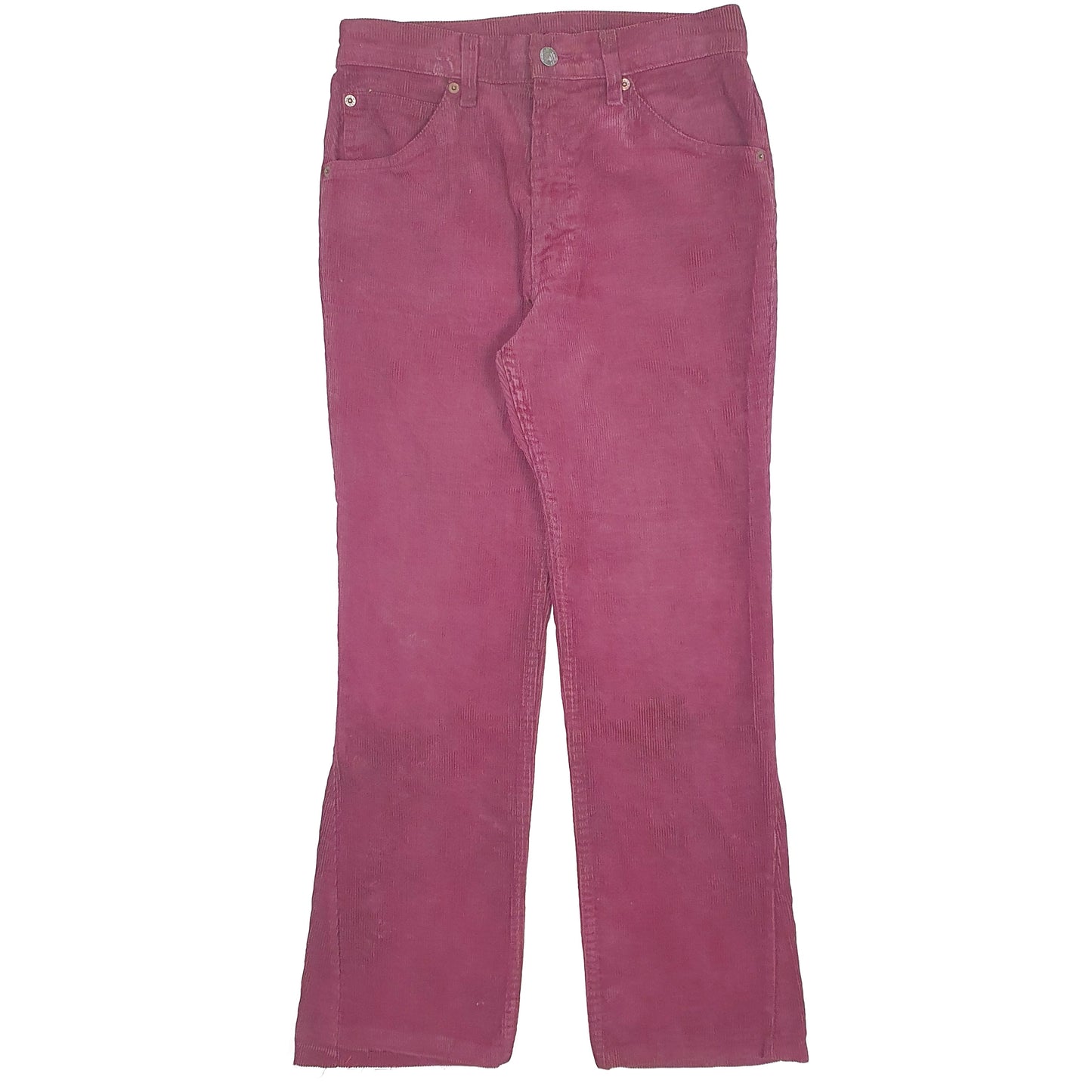 Womens Burgundy Levis  Corduroy Trousers