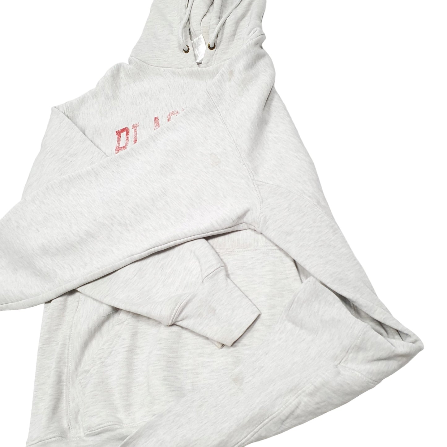 Mens Grey NHL Chicago Blackhawks Hockey Reverse Weave Hoodie Jumper