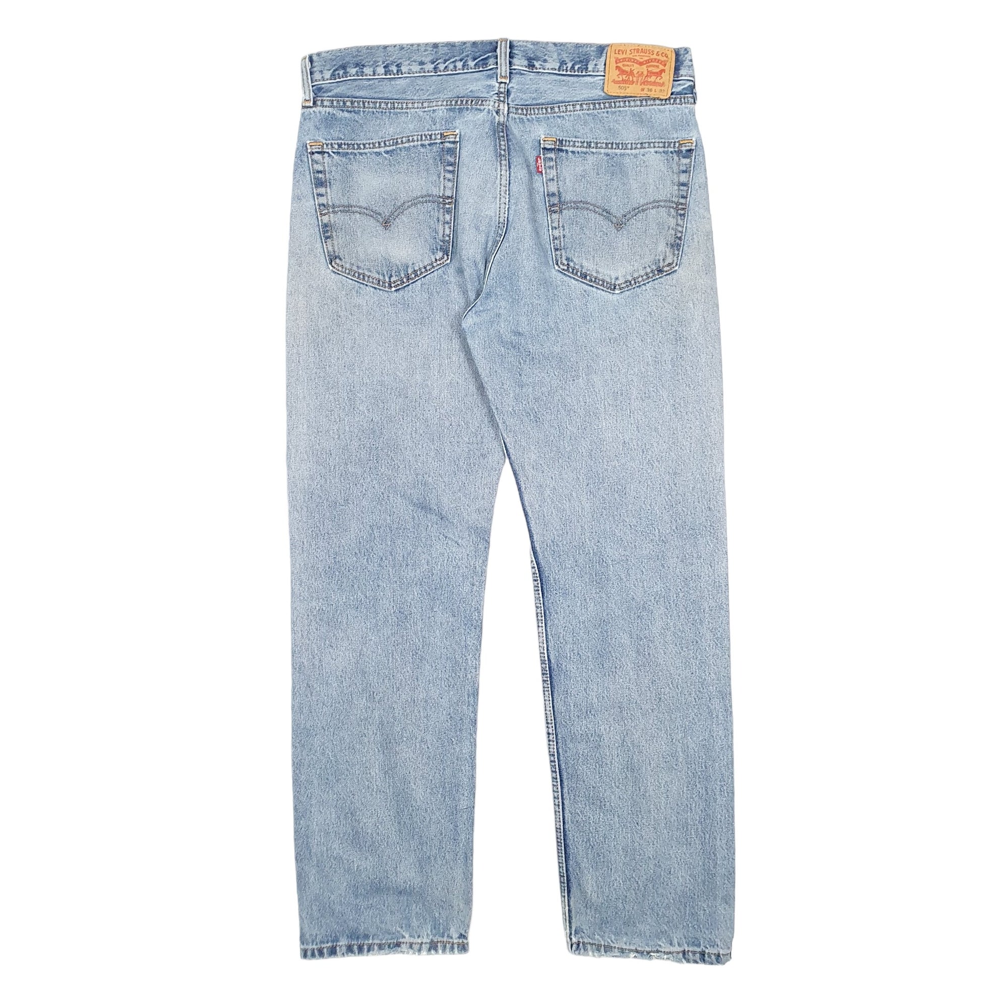 Mens Blue Levis  505 JeansW36 L32