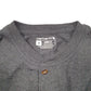 Mens Grey Carhartt Pocket Henley Workwear Short Sleeve T Shirt