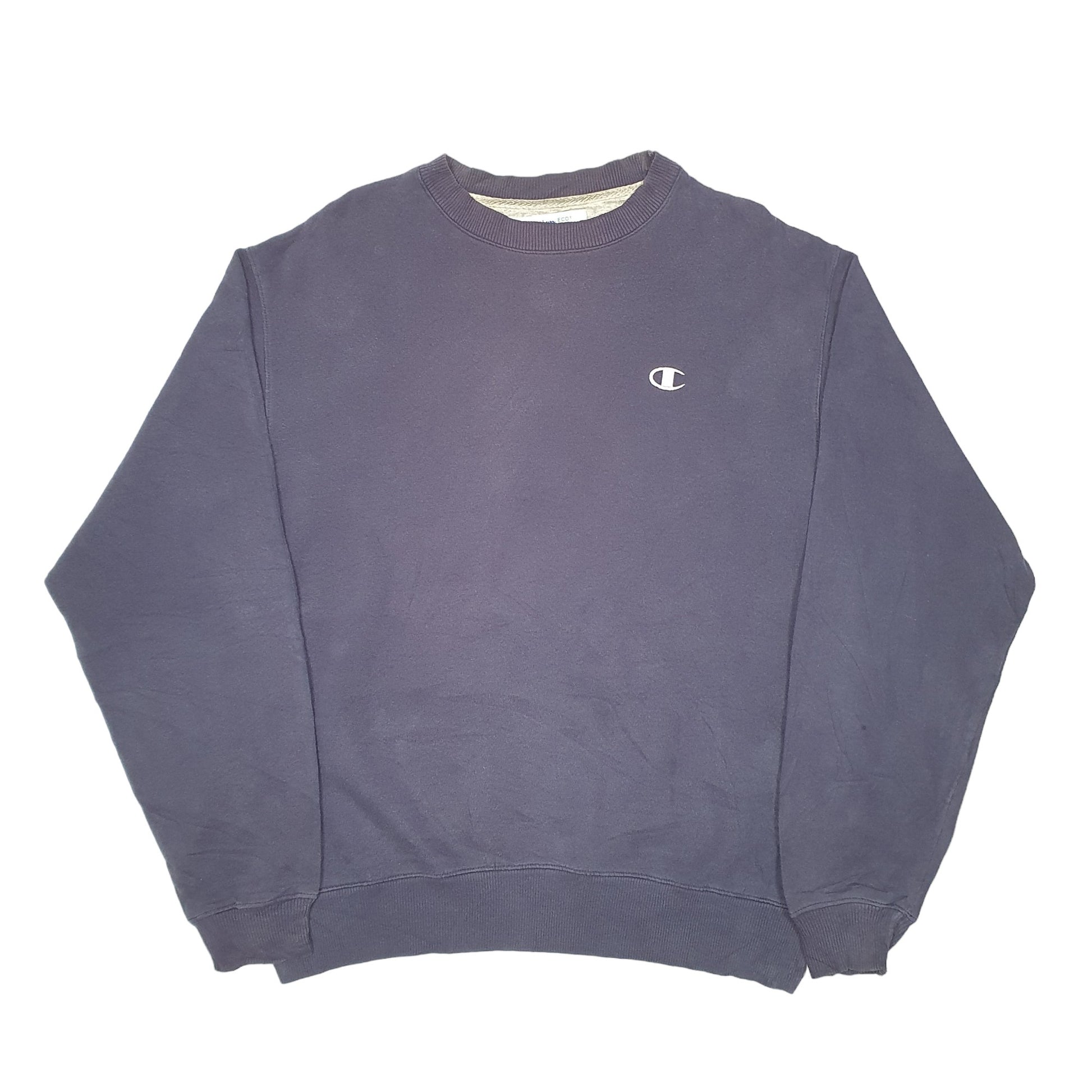 Mens Navy Champion  Crewneck Jumper