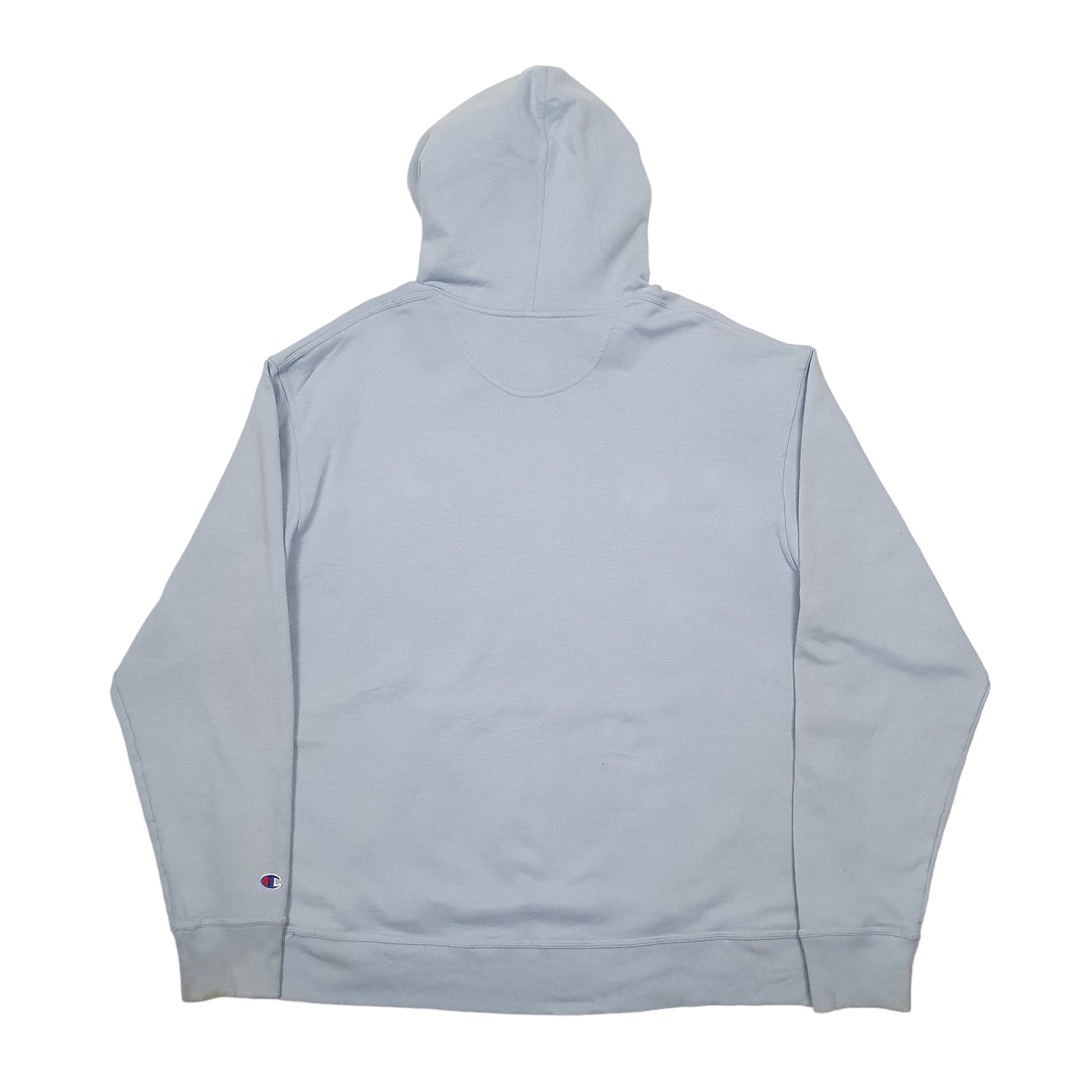 Mens Blue Champion  Hoodie Jumper