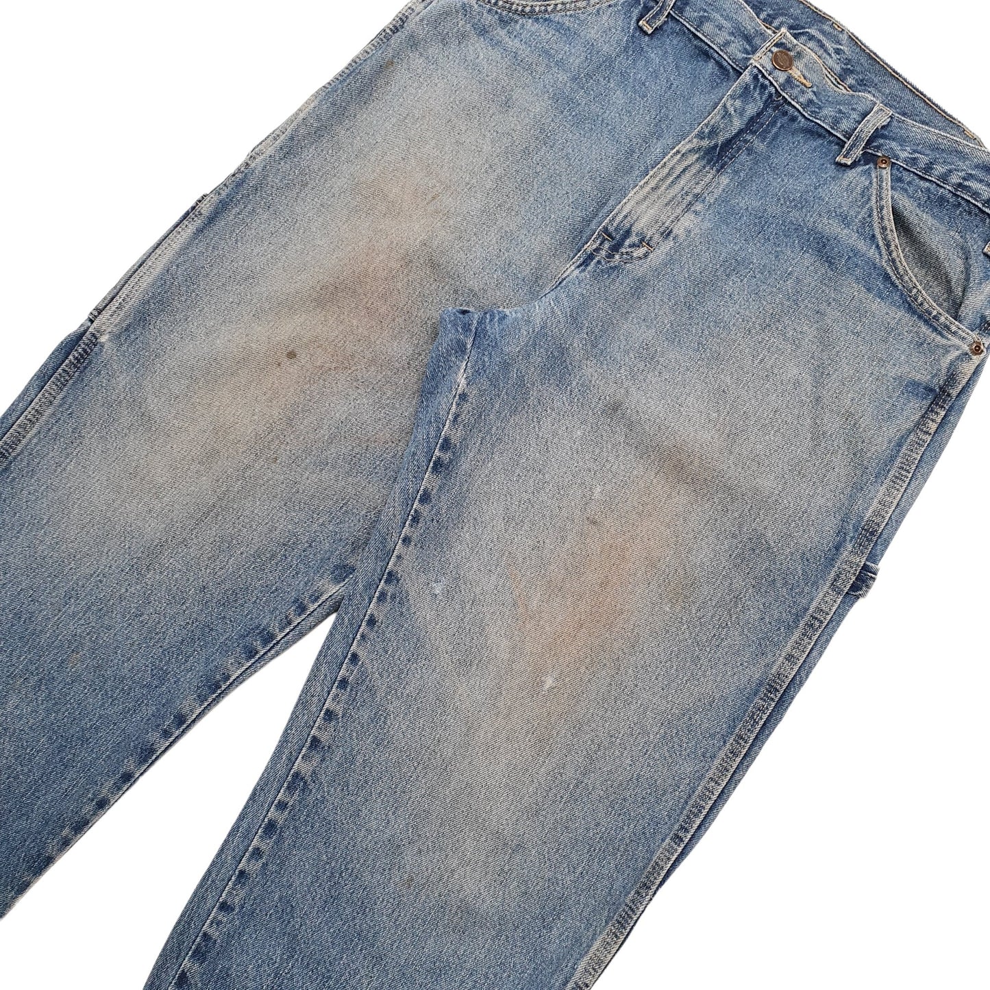 Mens Blue Dickies Casual Carpenter Trousers