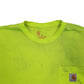 Mens Yellow Carhartt  Short Sleeve T Shirt