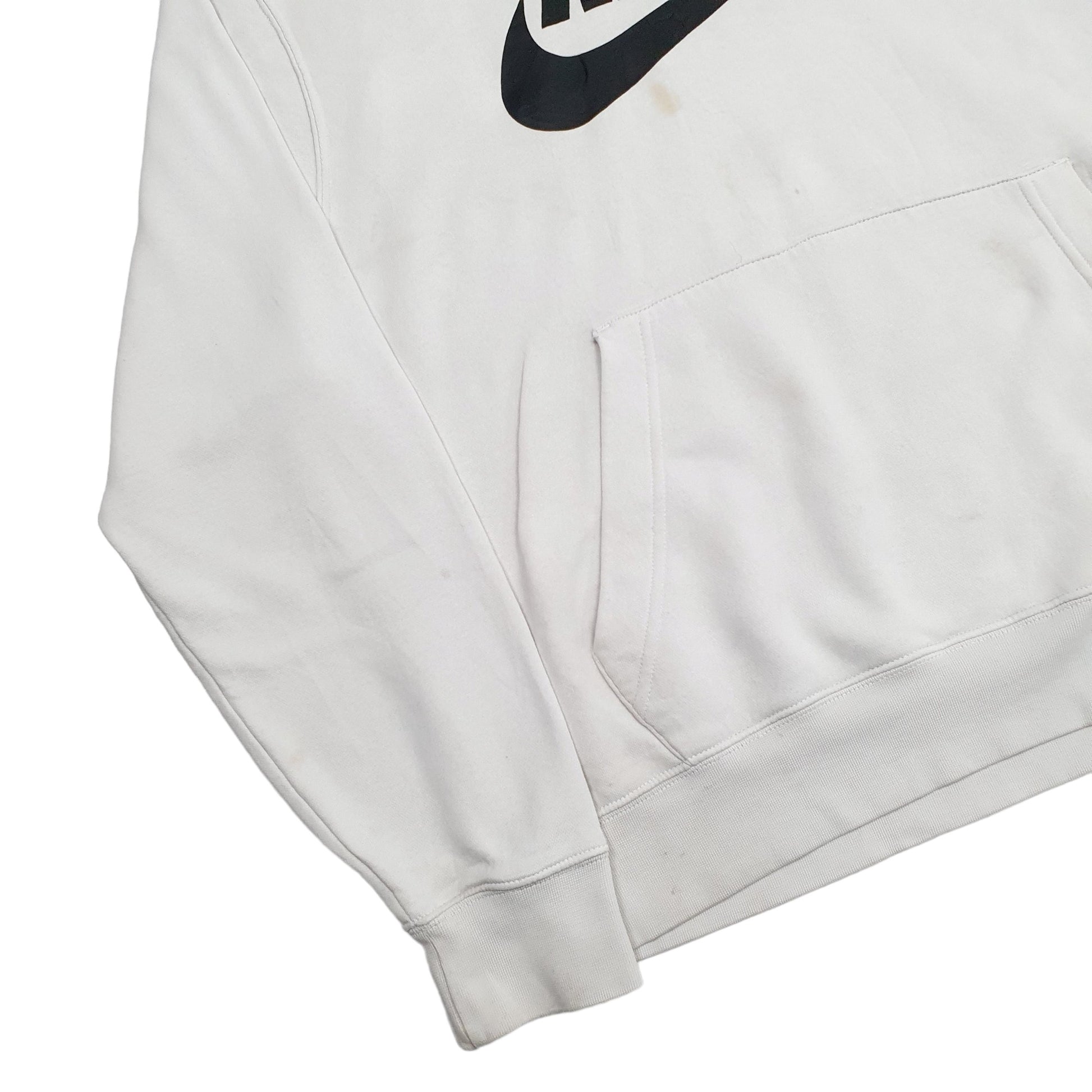 Mens White Nike  Hoodie Jumper