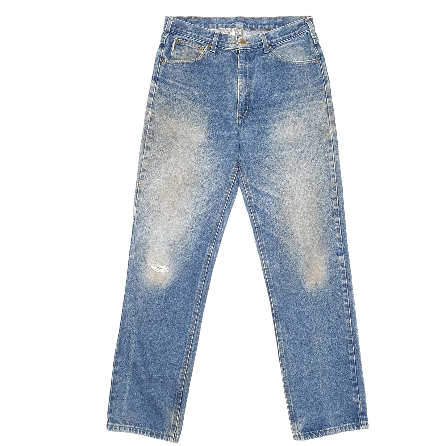 Mens Blue Carhartt Relaxed B230 JeansW34 L34