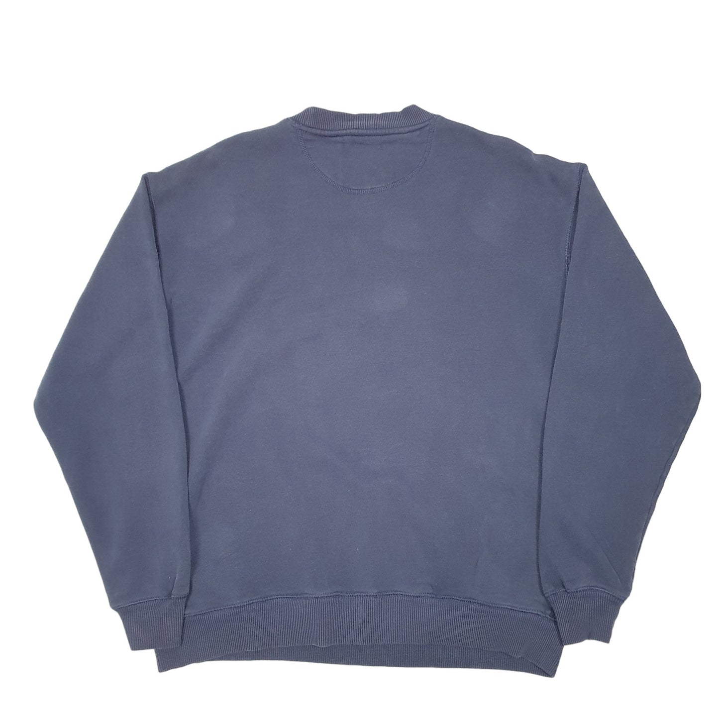 Mens Navy Fila  Crewneck Jumper