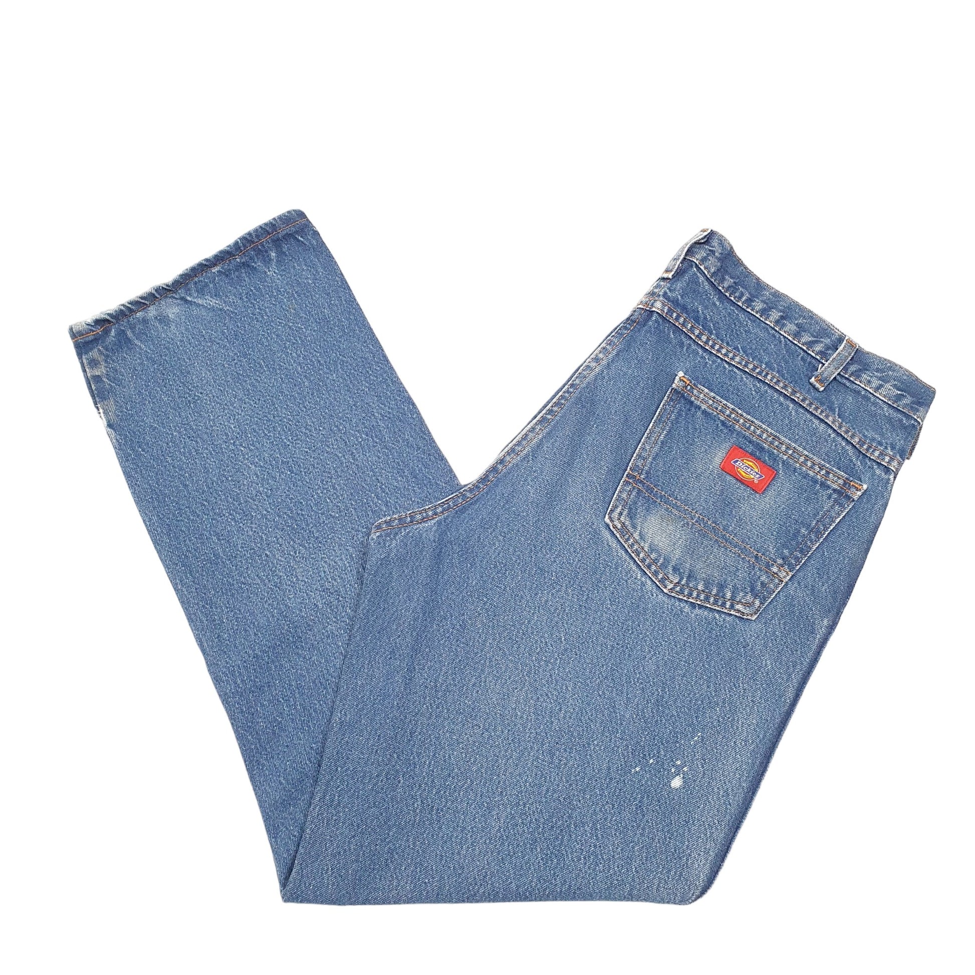 Mens Blue Dickies Carpenter Casual JeansW38 L32