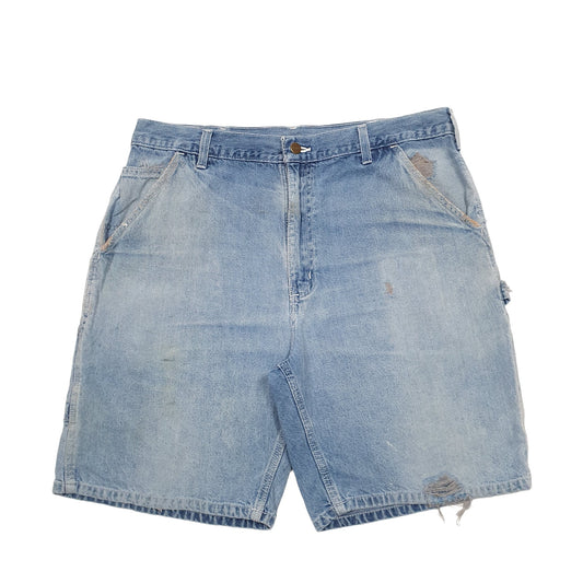 Mens Blue Carhartt  Carpenter Shorts