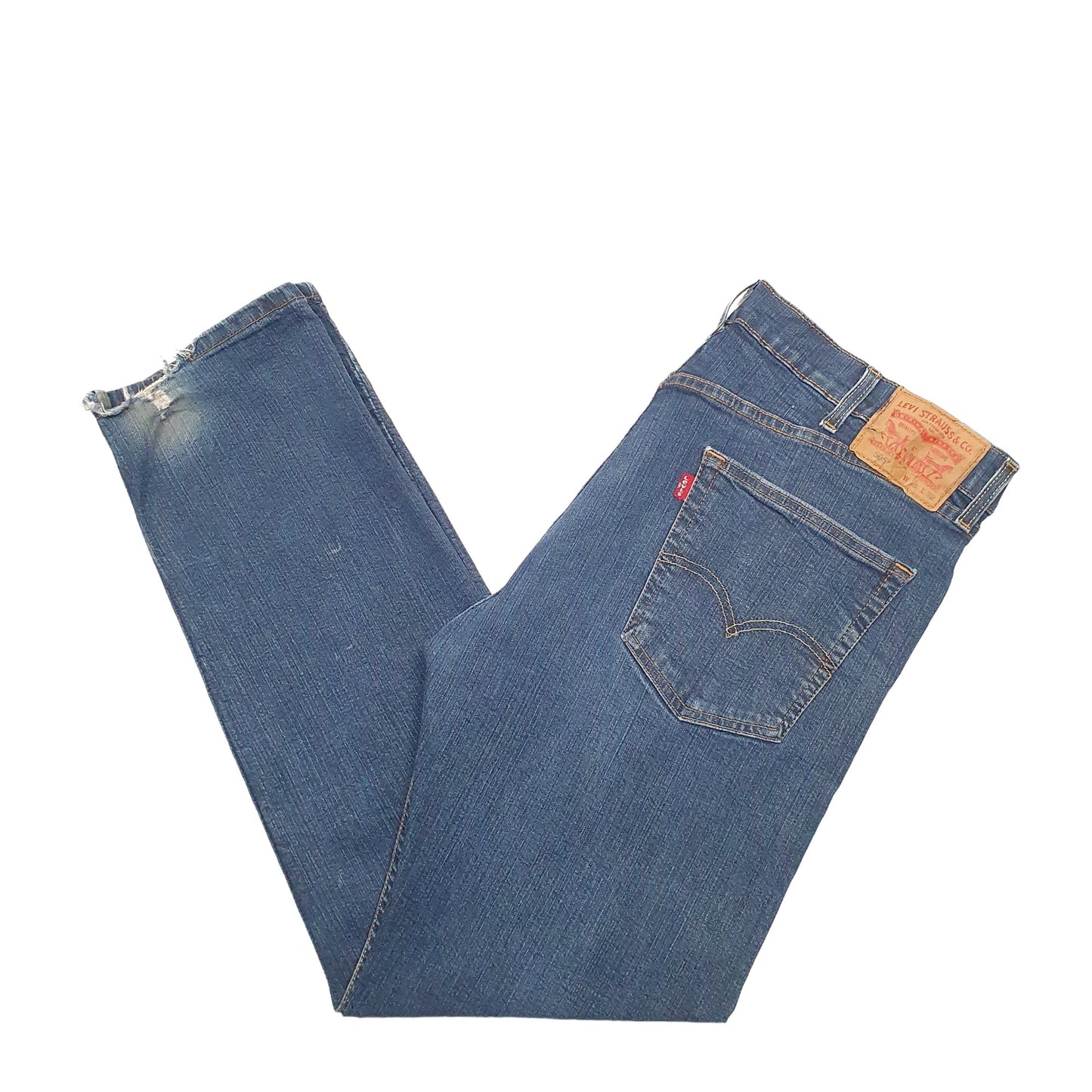 Mens Blue Levis  505 JeansW38 L32