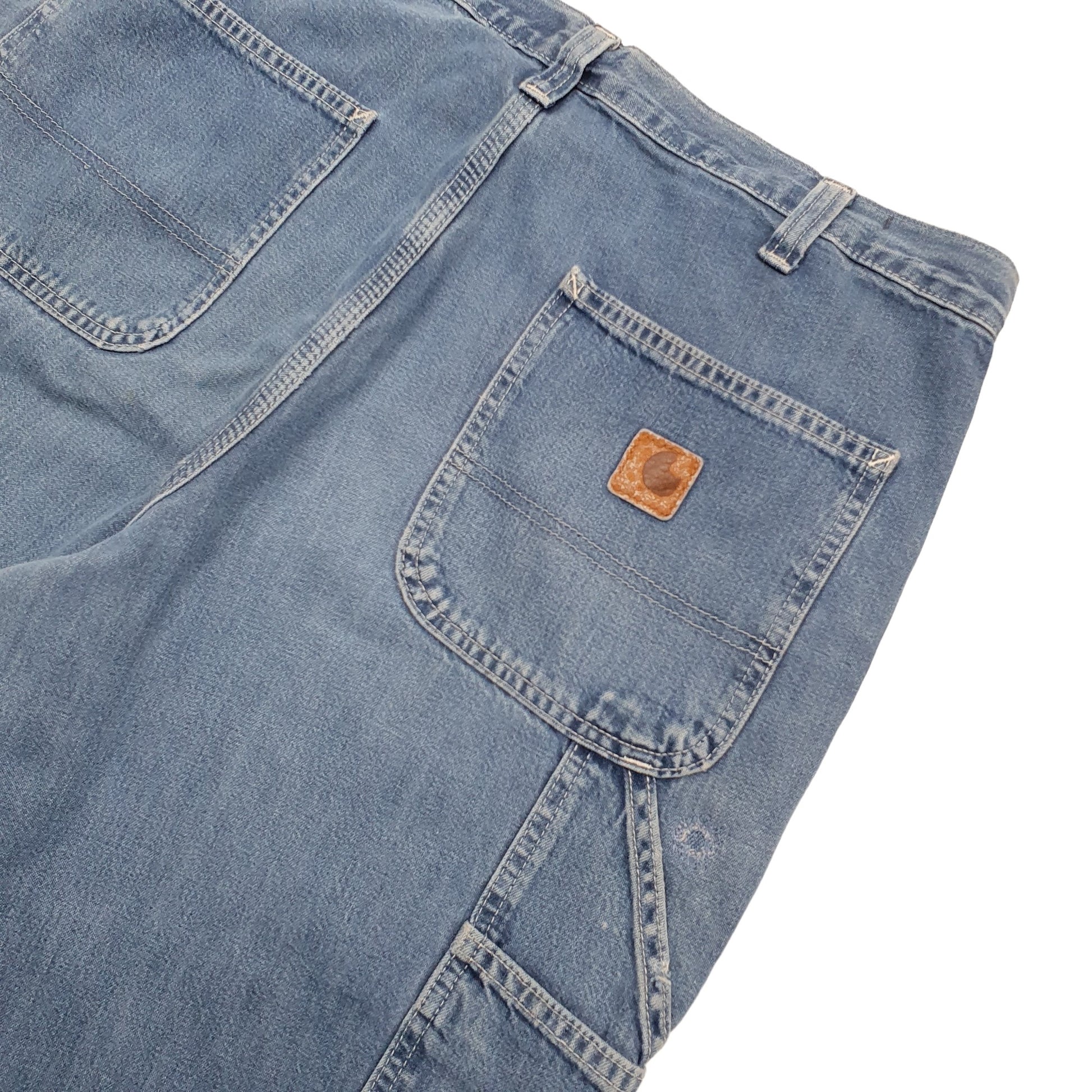 Mens Blue Carhartt  Carpenter Trousers