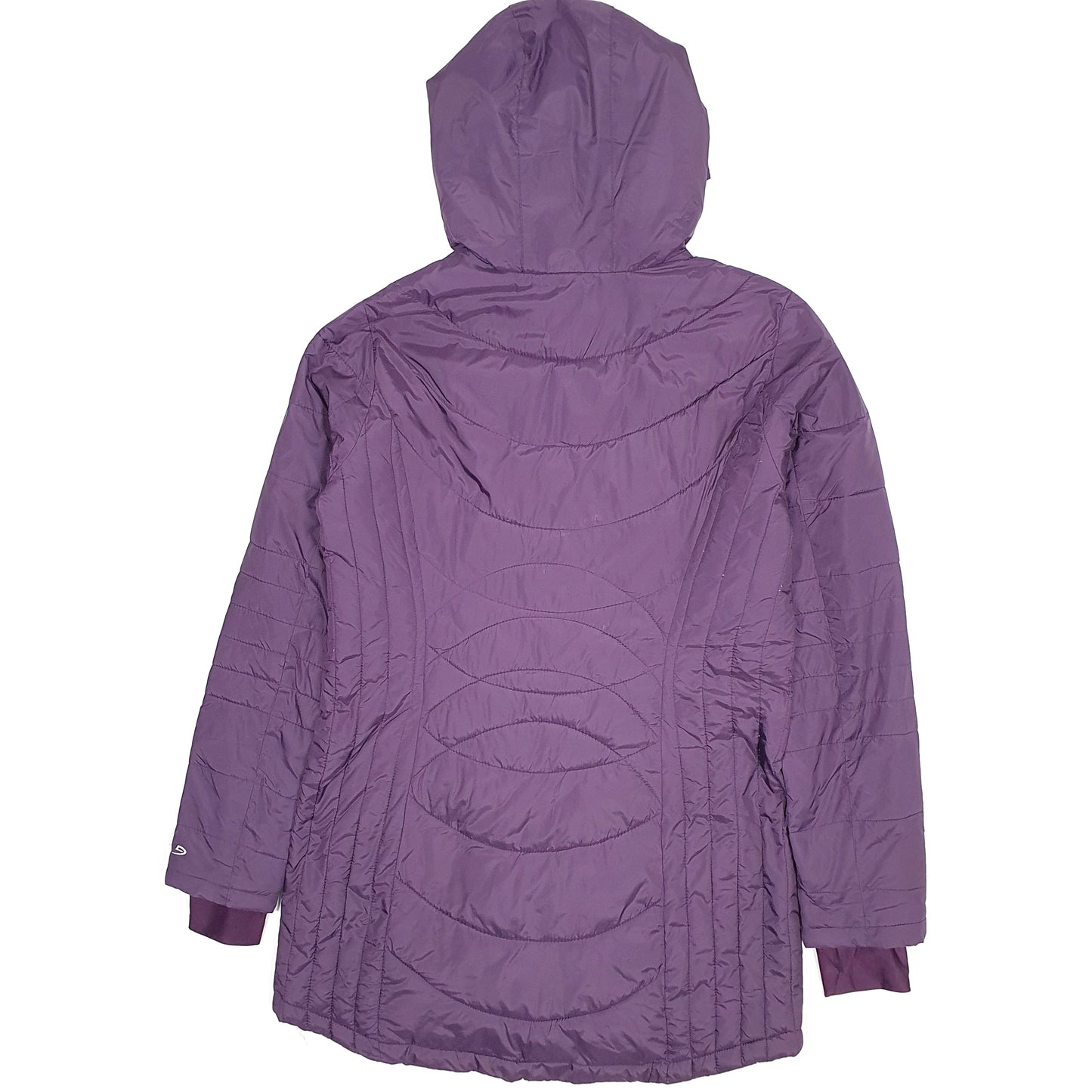 Womens Purple Champion Longline Lightweight  Coat