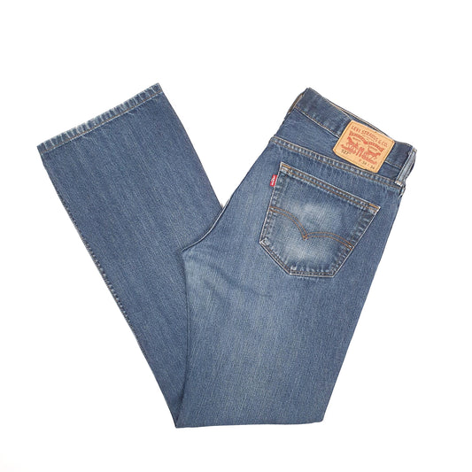 Mens Blue Levis  527 JeansW34 L34