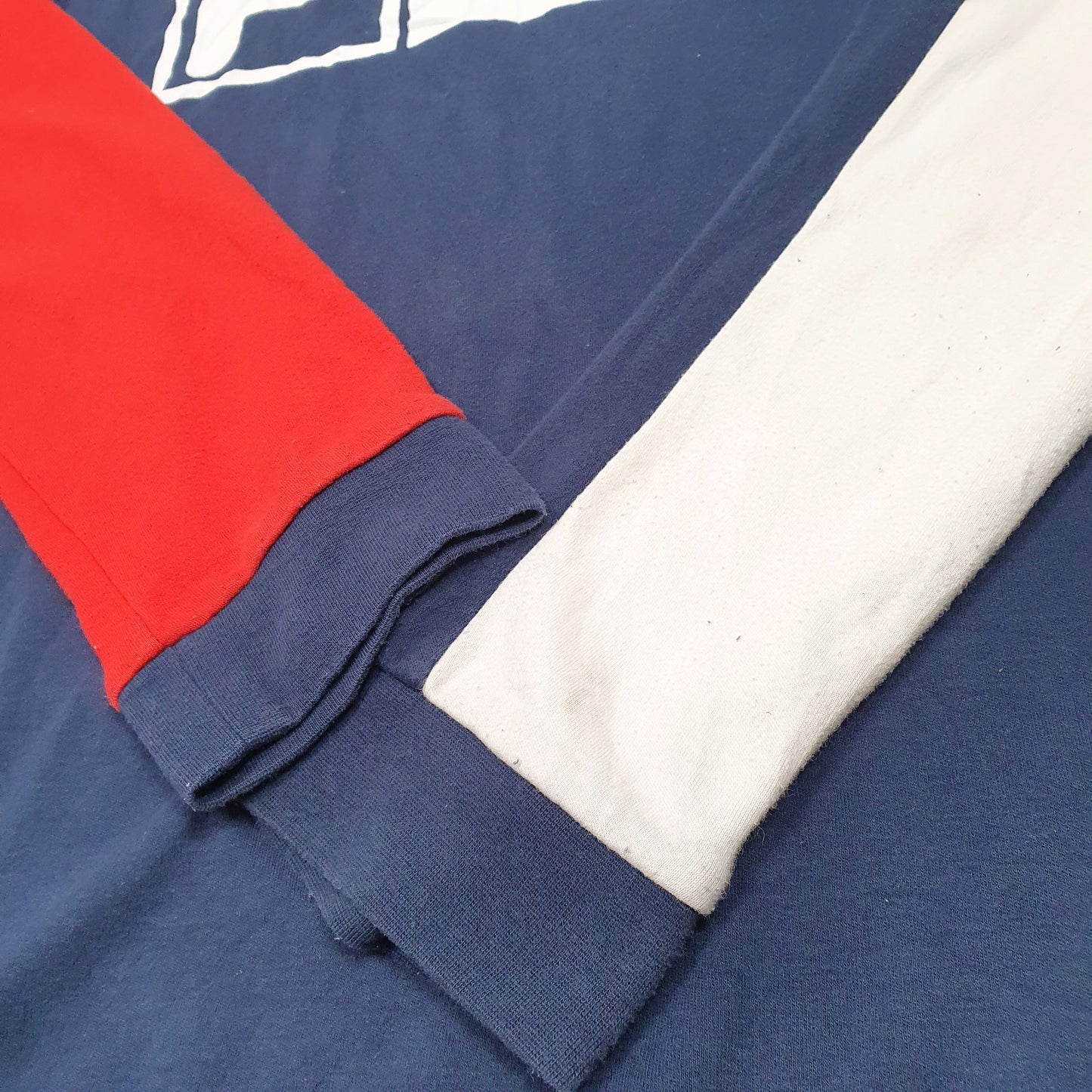 Mens Navy Fila  Crewneck Jumper