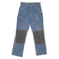 Mens Blue Carhartt Carpenter Double Knee EB229 JeansW32 L32