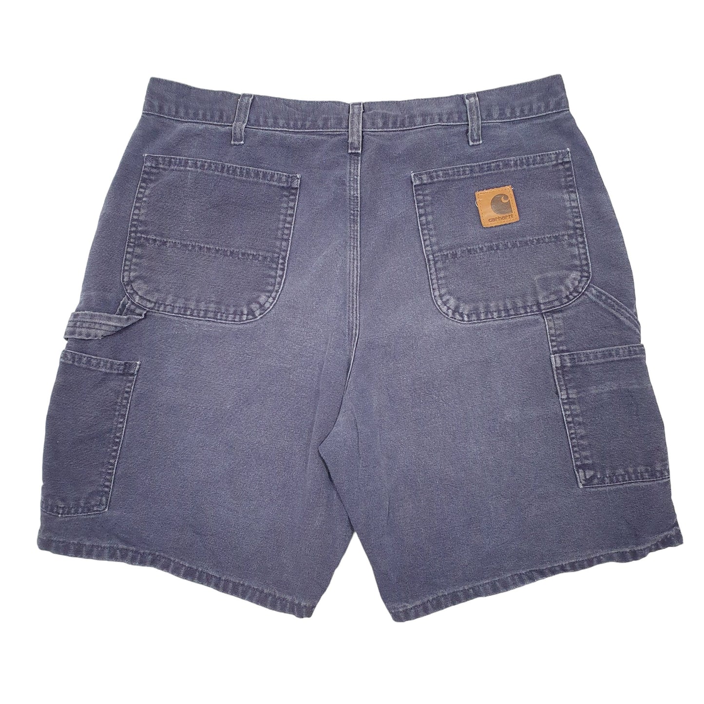 Mens Navy Carhartt B25 Carpenter Shorts