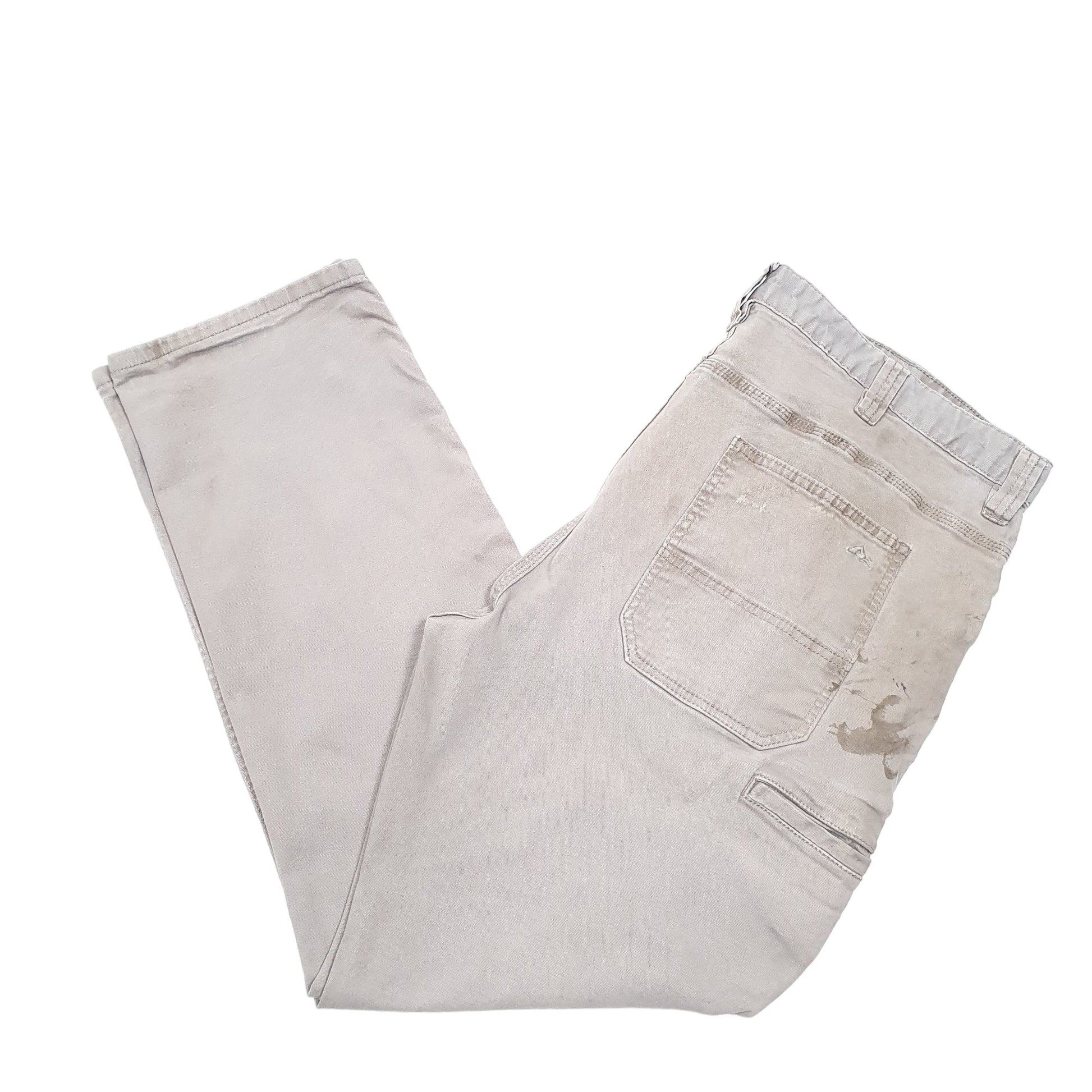 Mens Grey Ridgecut Toughwear Carpenter Trousers