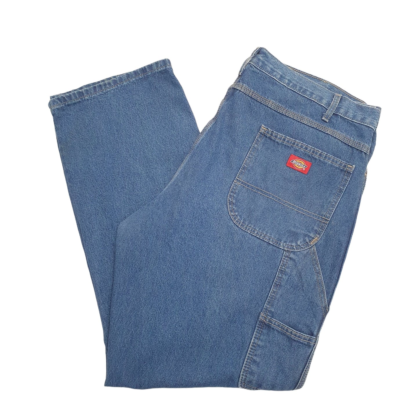 Mens Blue Dickies  Carpenter Trousers