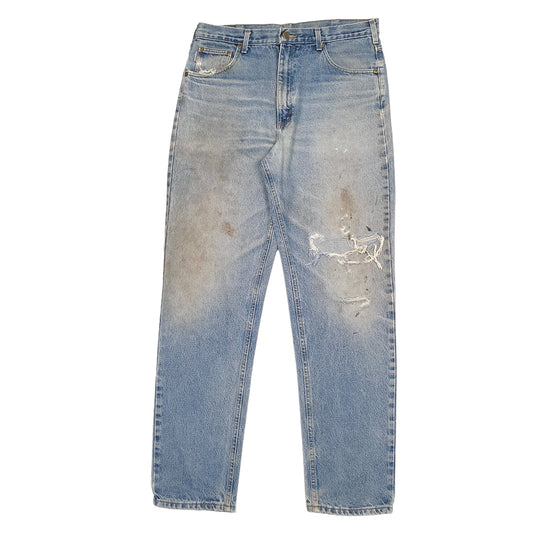 Mens Blue Carhartt B17 Casual JeansW36 L34