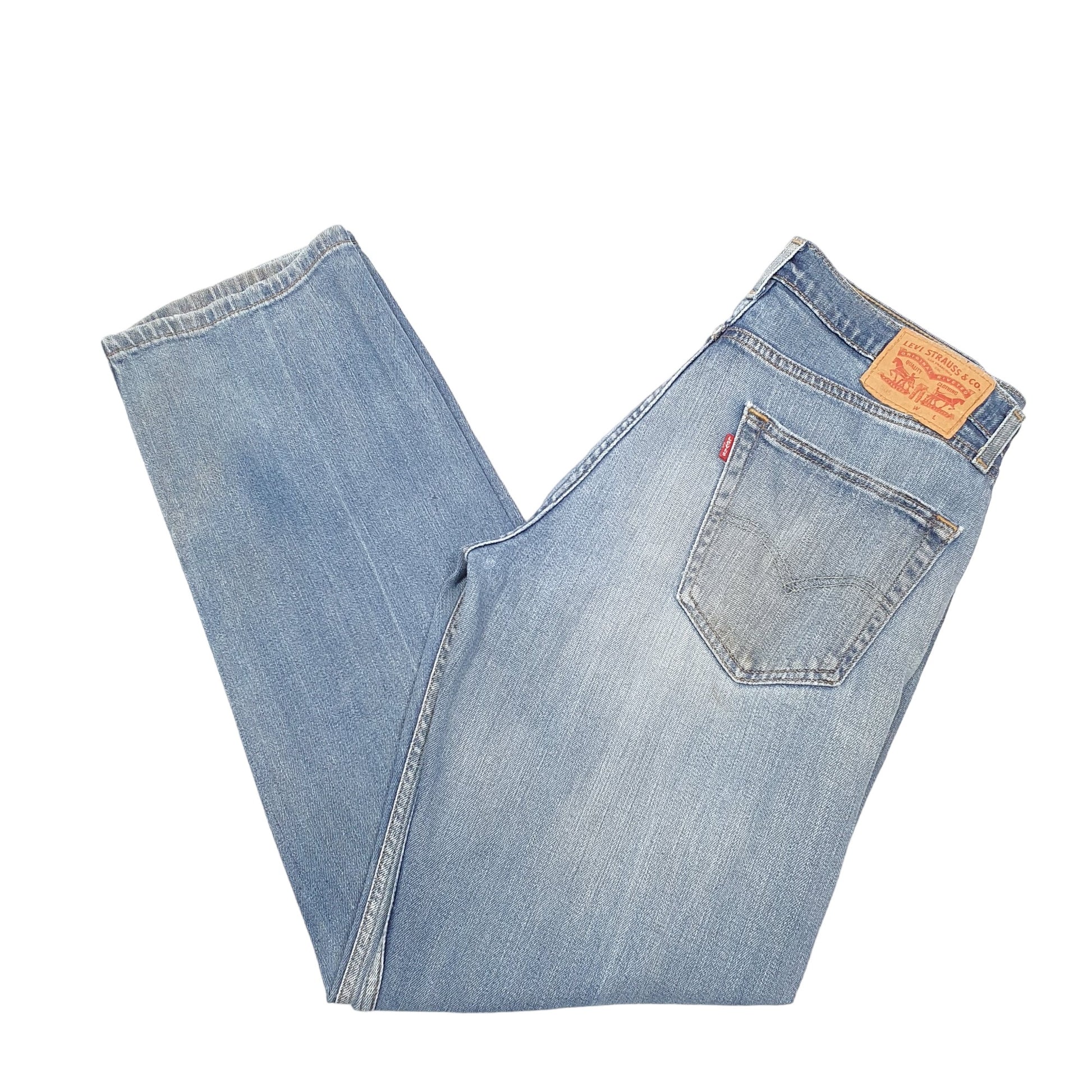 Mens Blue Levis  505 JeansW34 L32