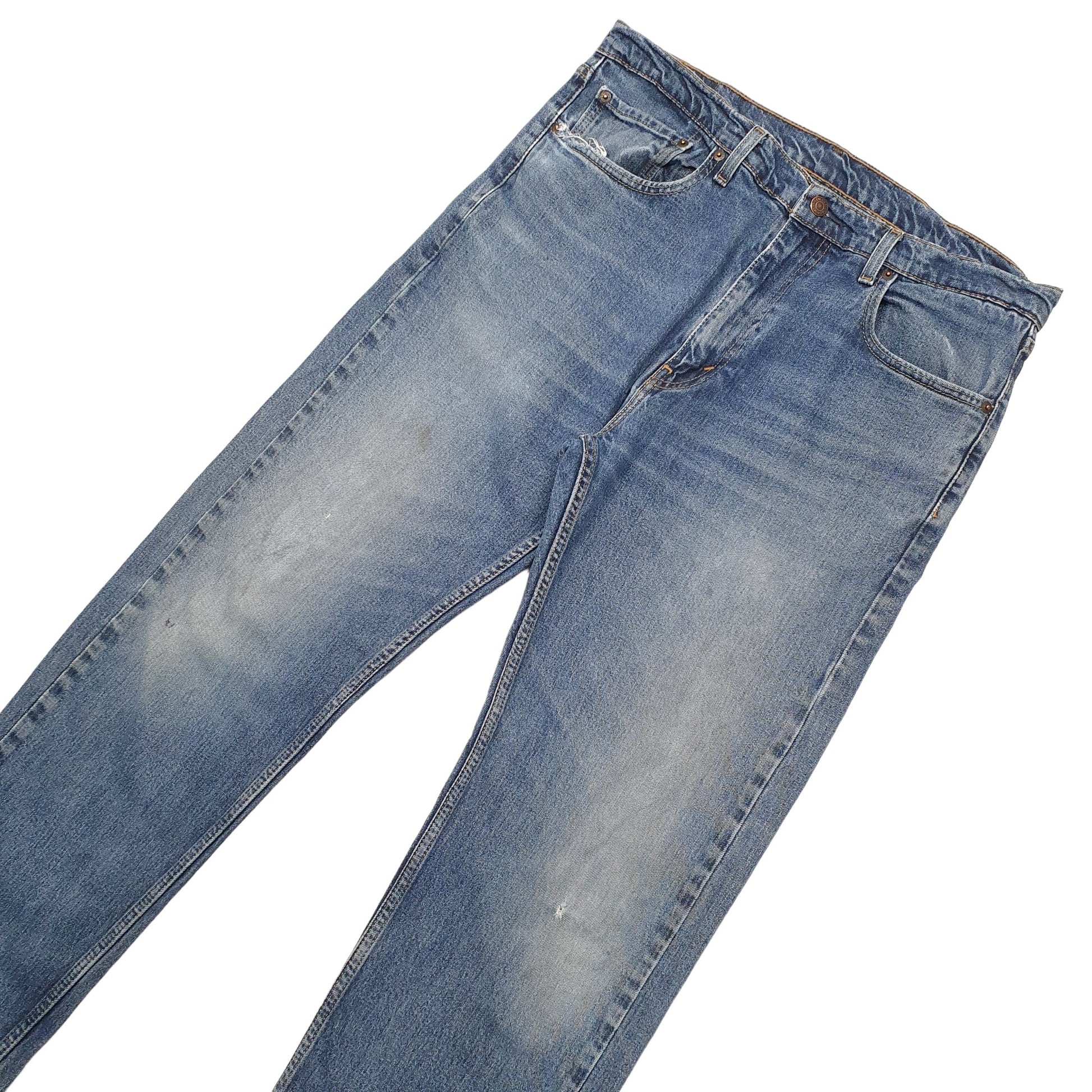 Mens Blue Levis  505 JeansW36 L32