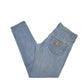 Mens Blue Carhartt WIP Klondike Pant Tapered Casual JeansW34 L32