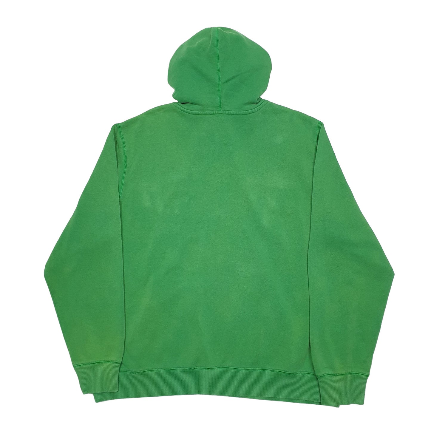 Mens Green Nike Spellout Hoodie Jumper