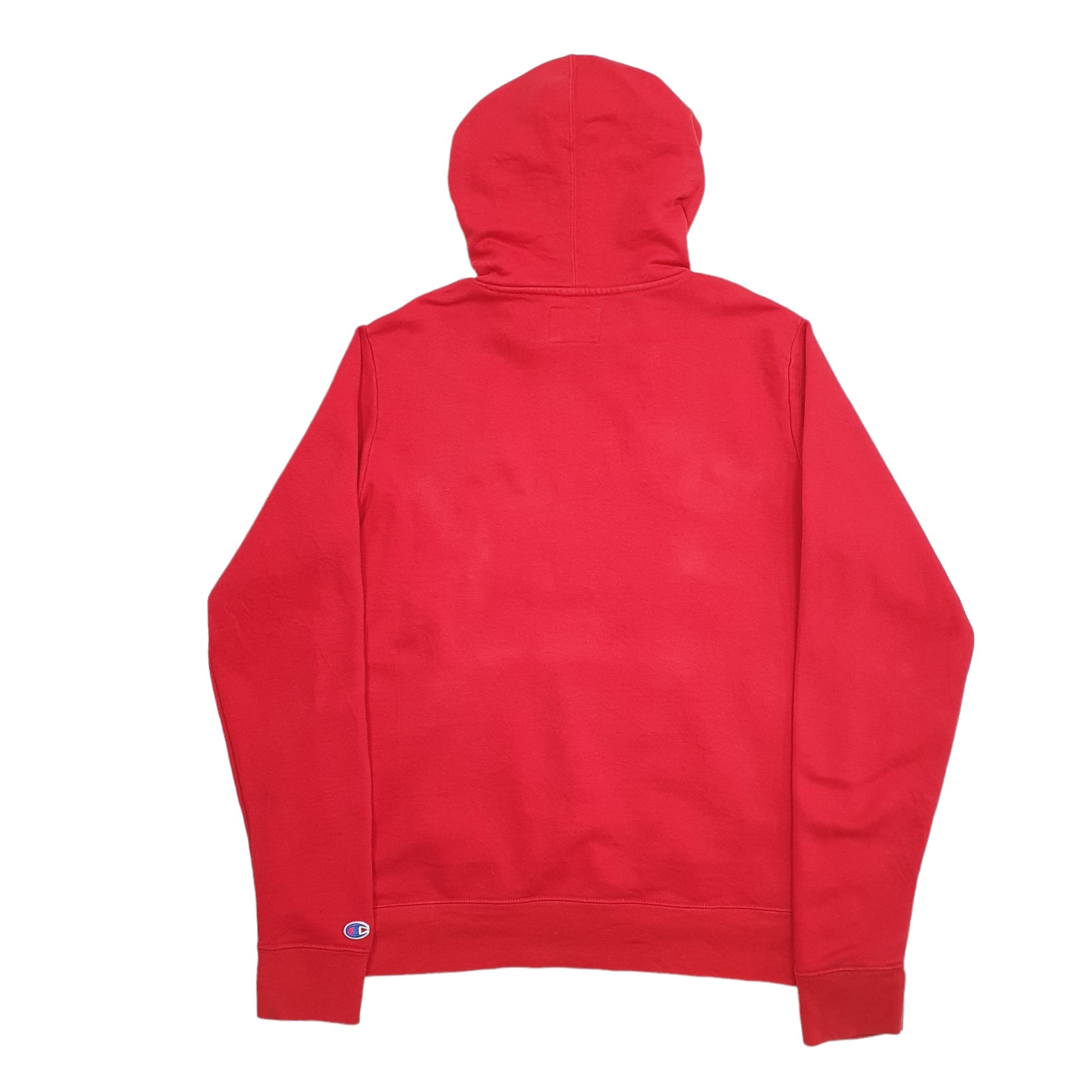 Mens Red Champion  Hoodie Jumper