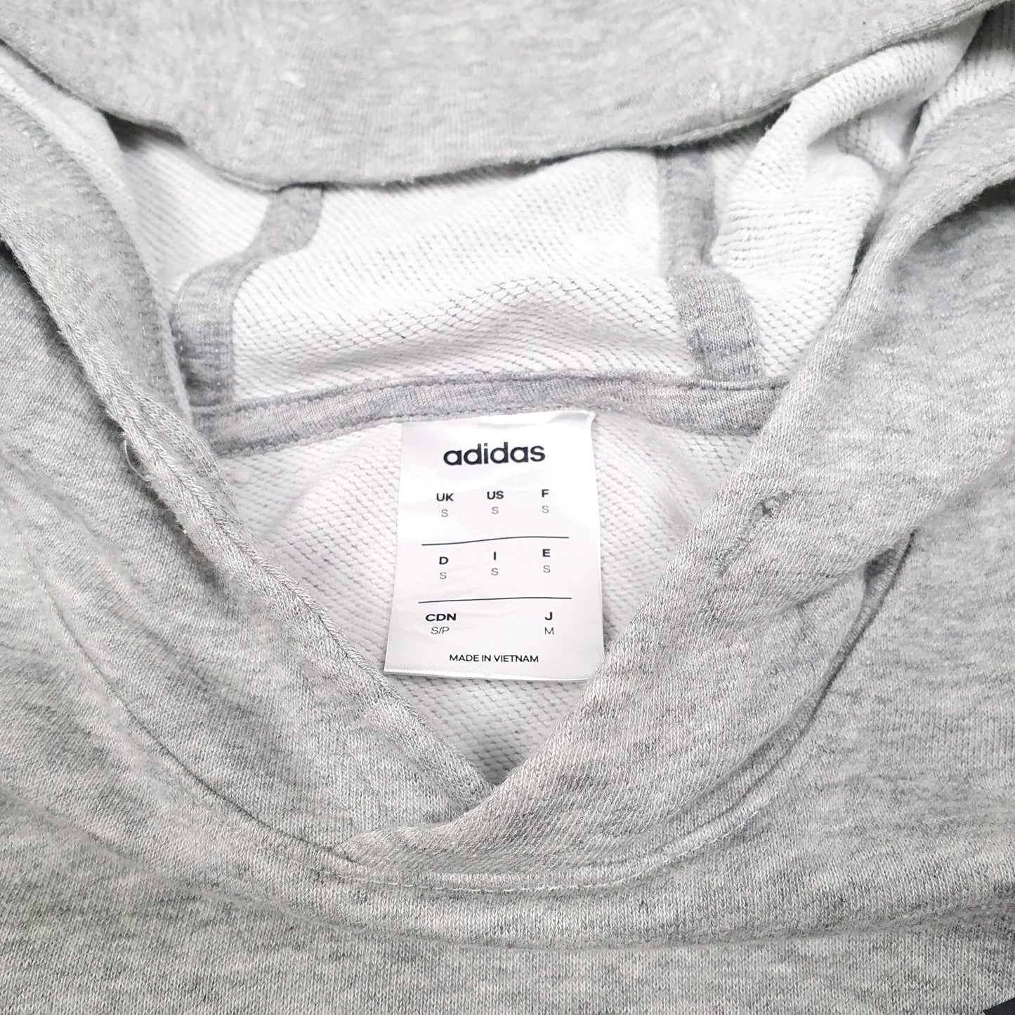 Mens Grey Adidas  Hoodie Jumper