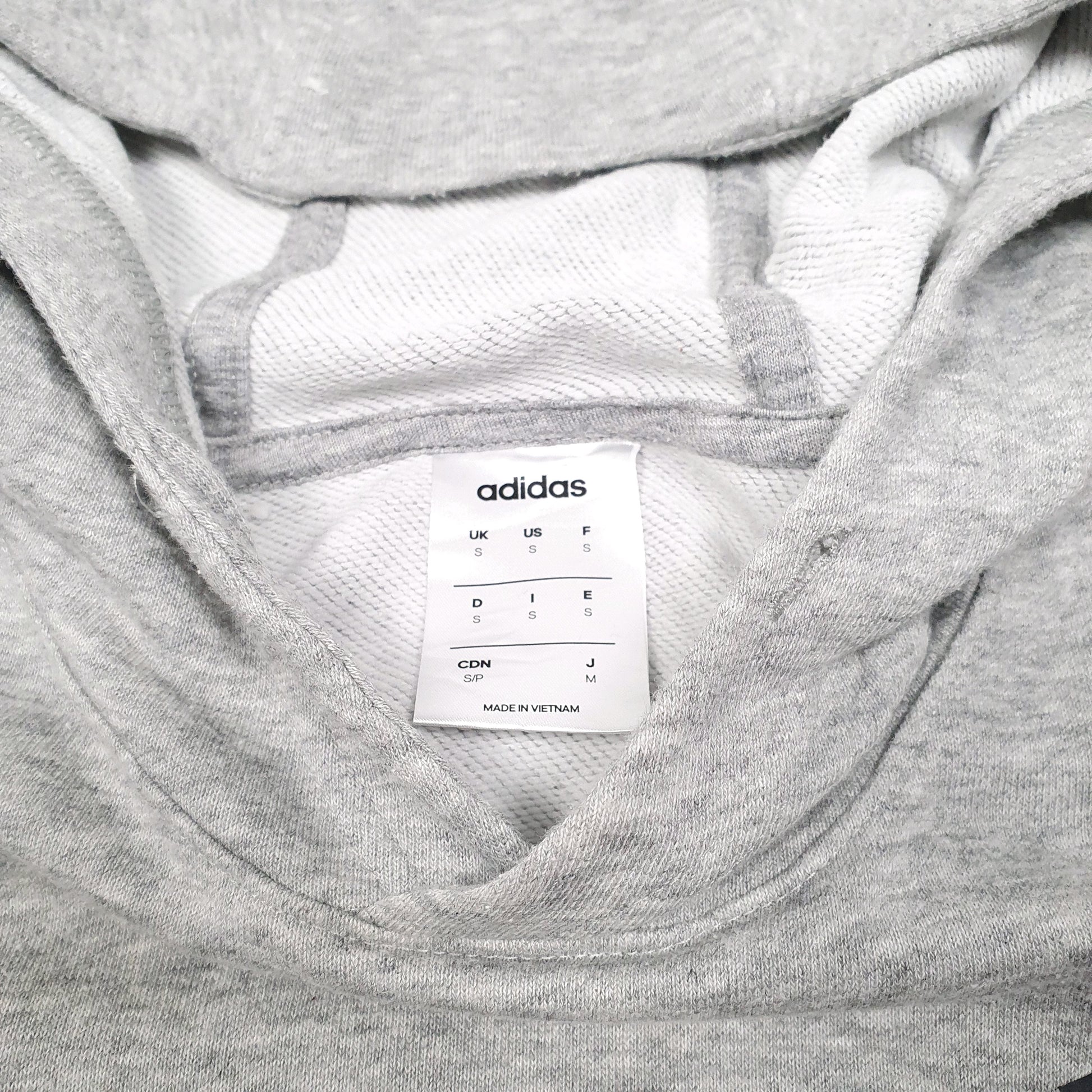 Mens Grey Adidas  Hoodie Jumper