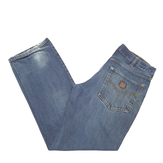 Mens Blue Carhartt Straight Casual JeansW32 L32