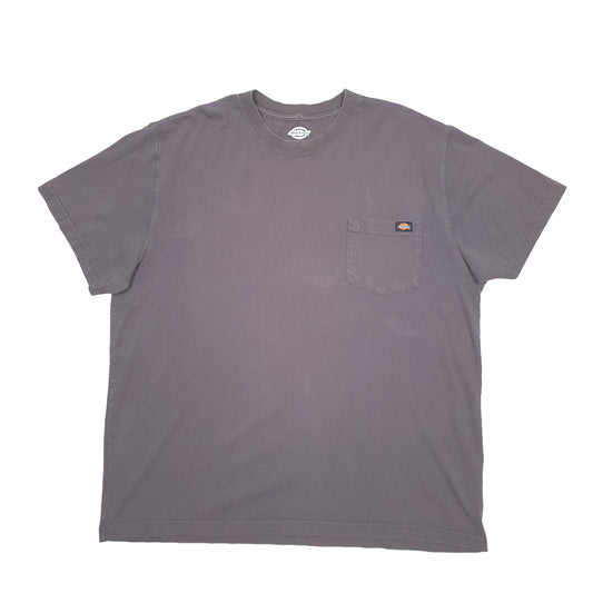 Mens Grey Dickies  Short Sleeve T Shirt