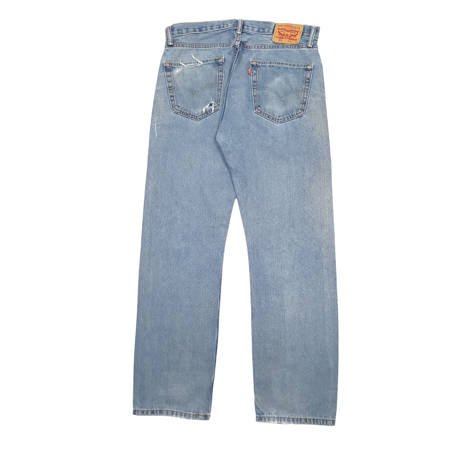 Mens Blue Levis  505 JeansW34 L32