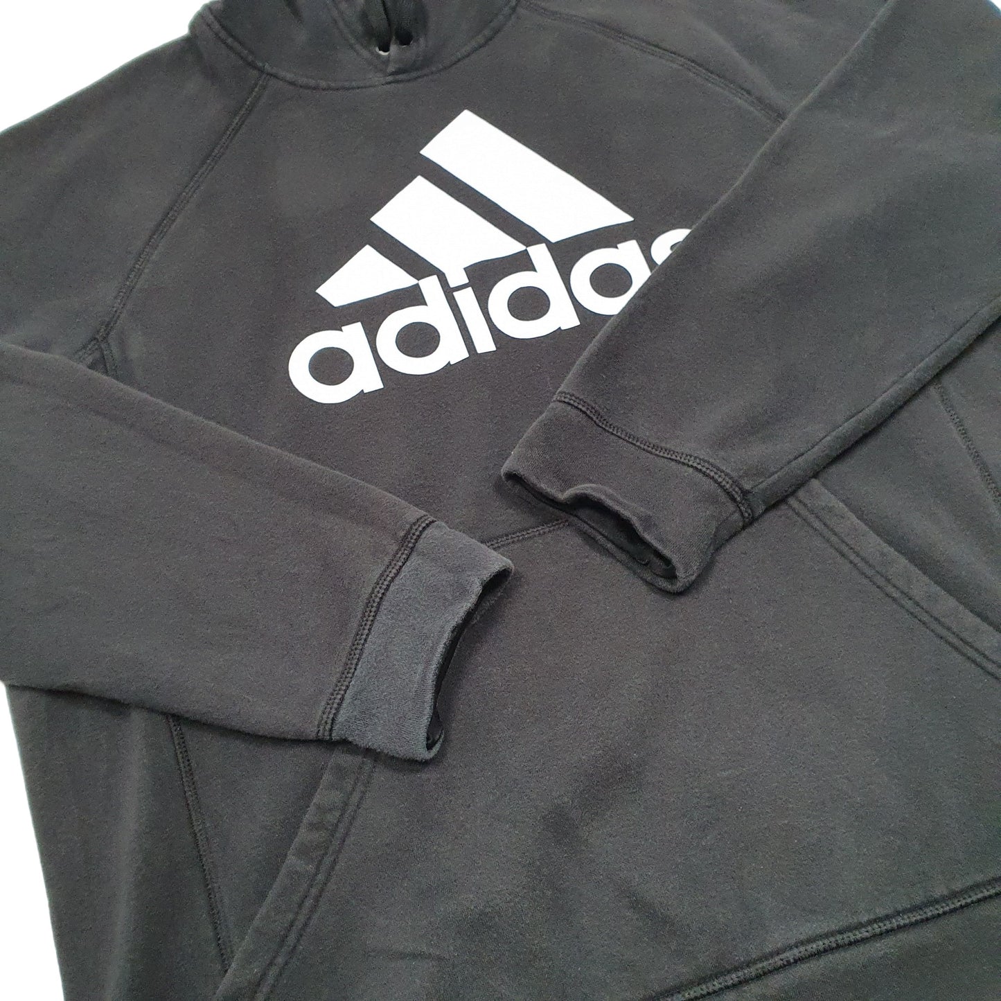 Mens Black Adidas  Hoodie Jumper